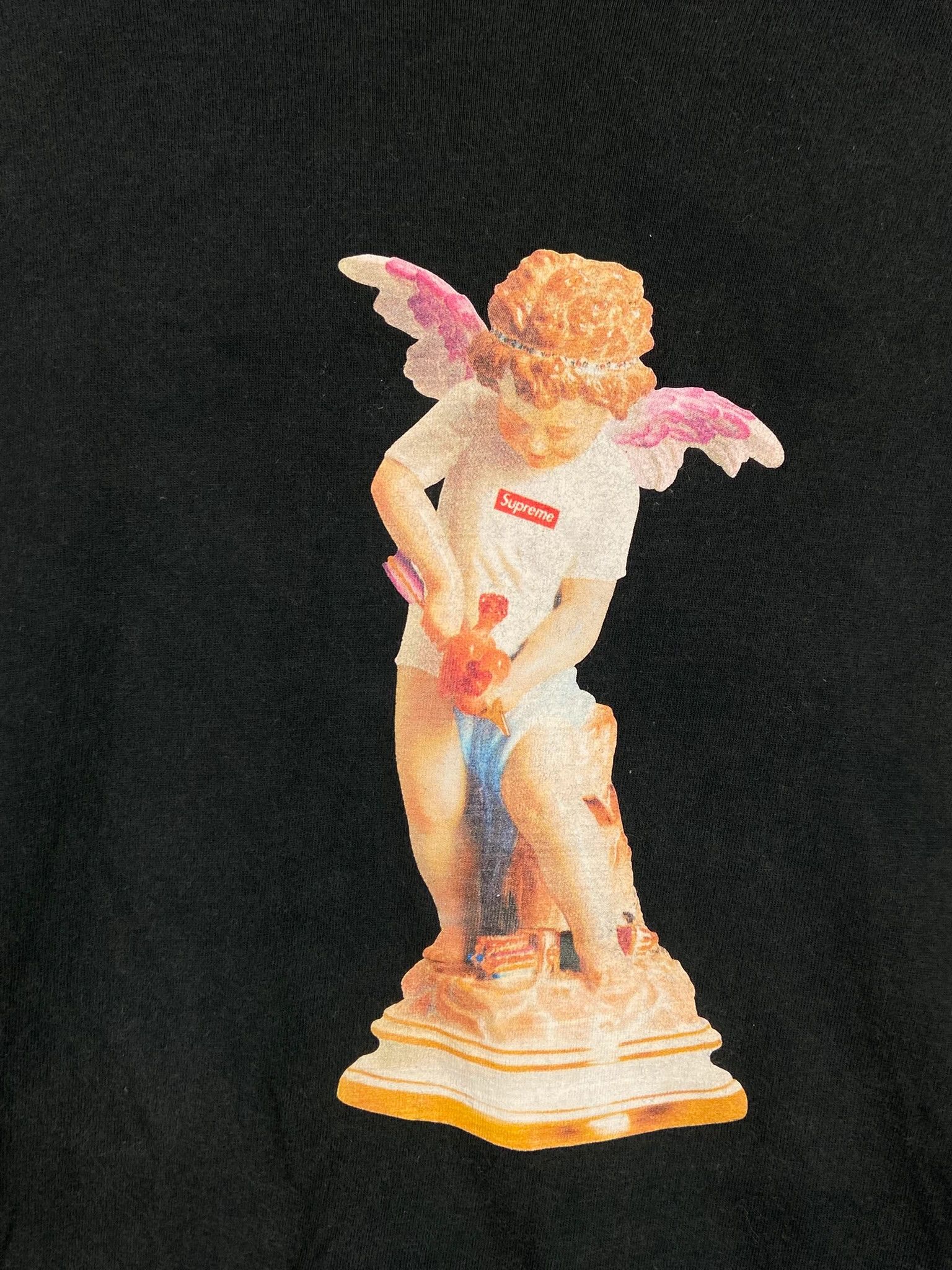 Supreme Supreme angel graphic t-shirt vintage rare box logo art Size US M / EU 48-50 / 2 - 2 Thumbnail