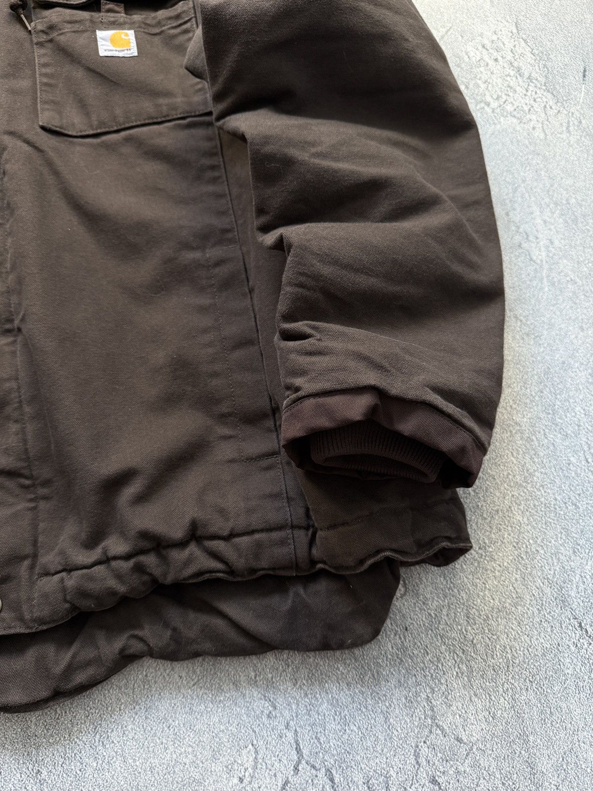 Carhartt Men’s Work Carhartt Jacket Brown Rare Size US XL / EU 56 / 4 - 5 Thumbnail