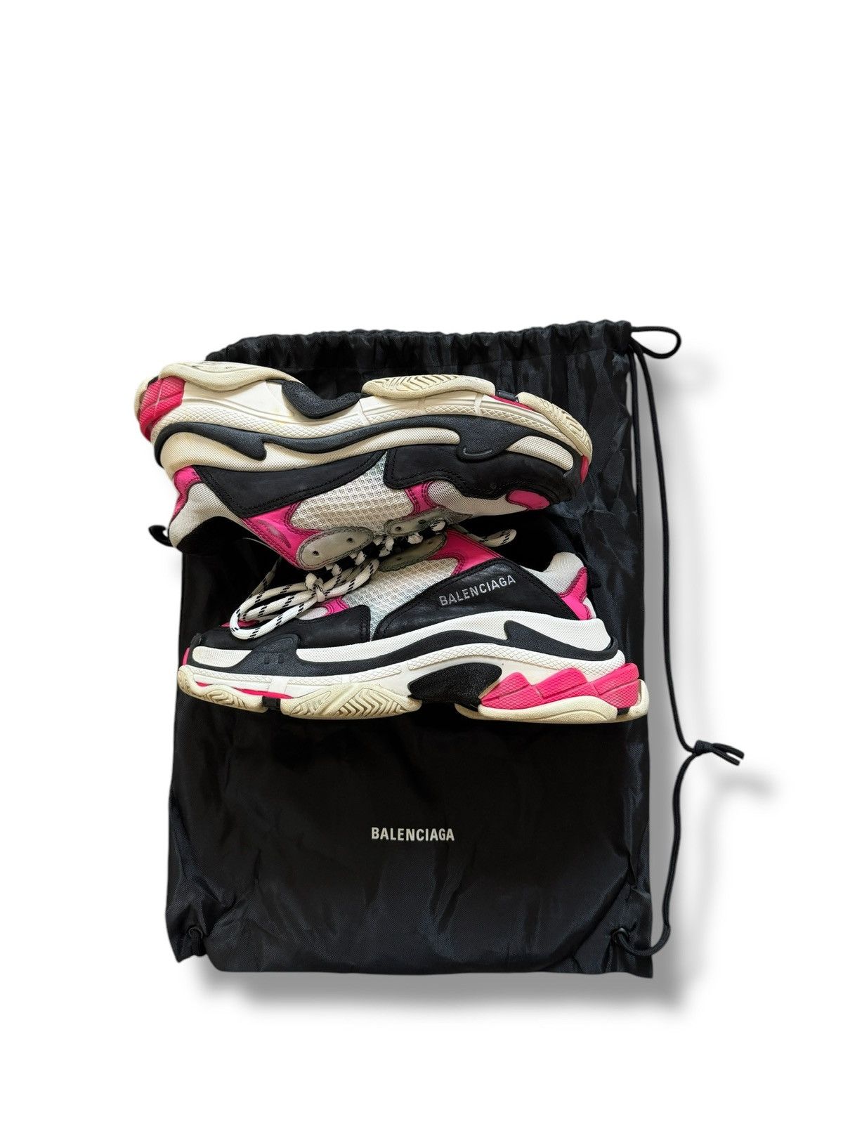 Balenciaga Balenciaga Triple S Pink Size US 7 / EU 40 - 1 Thumbnail