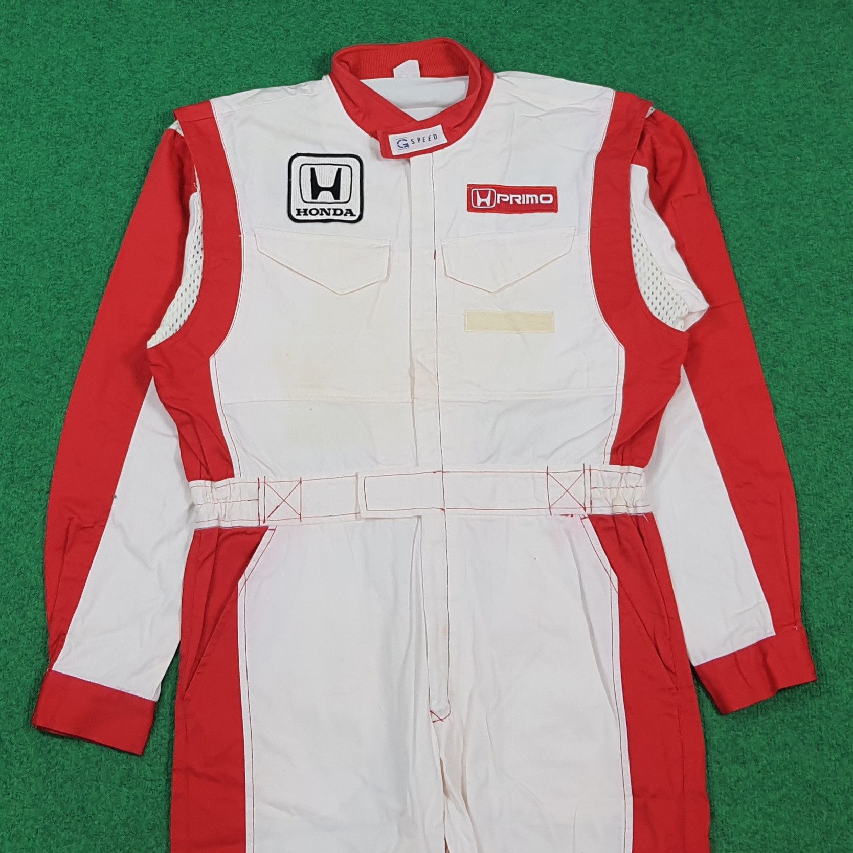 Honda Vintage HONDA Primo JDM Japan Racing Coverall C308N29 Size US M / EU 48-50 / 2 - 1 Thumbnail