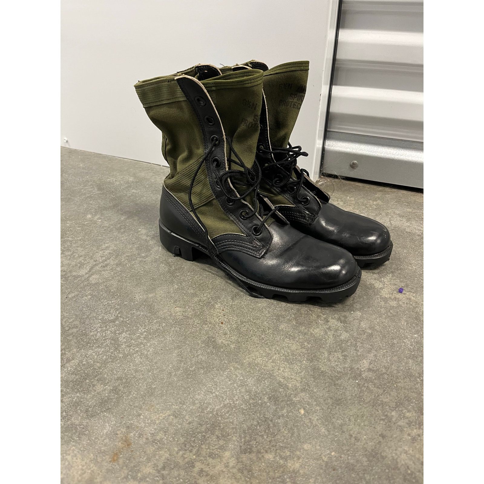 Spire VINTAGE VIETNAM ERA BOOTS US ARMY JUNGLE COMBAT Size US 6.5 / EU 39-40 - 2 Thumbnail