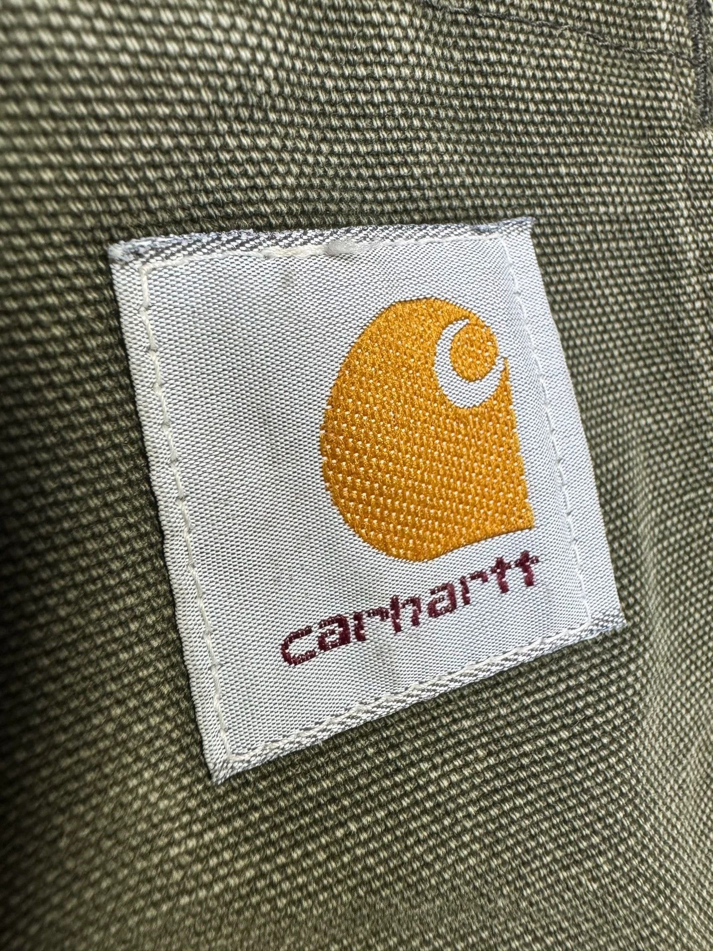 Carhartt Carhartt J03 Vintage Green M Hooded Work Jacket Size US M / EU 48-50 / 2 - 7 Thumbnail