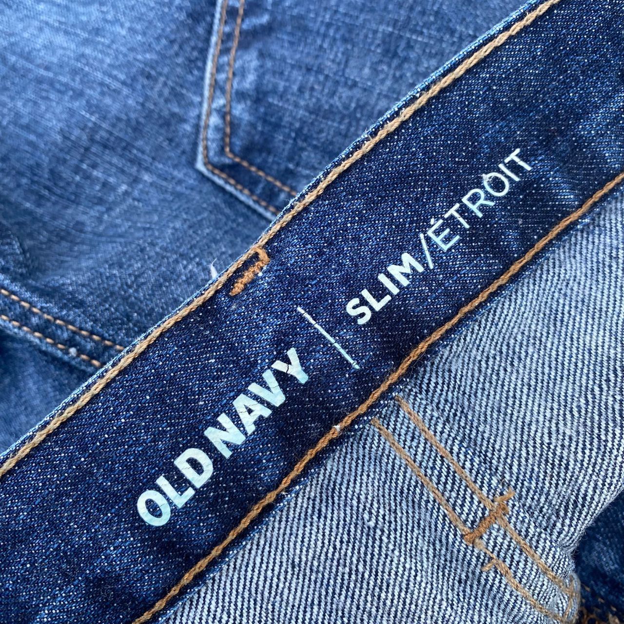Old Navy Vintage Old Navy Slim Distressed Denim Size US 32 / EU 48 - 18 Thumbnail