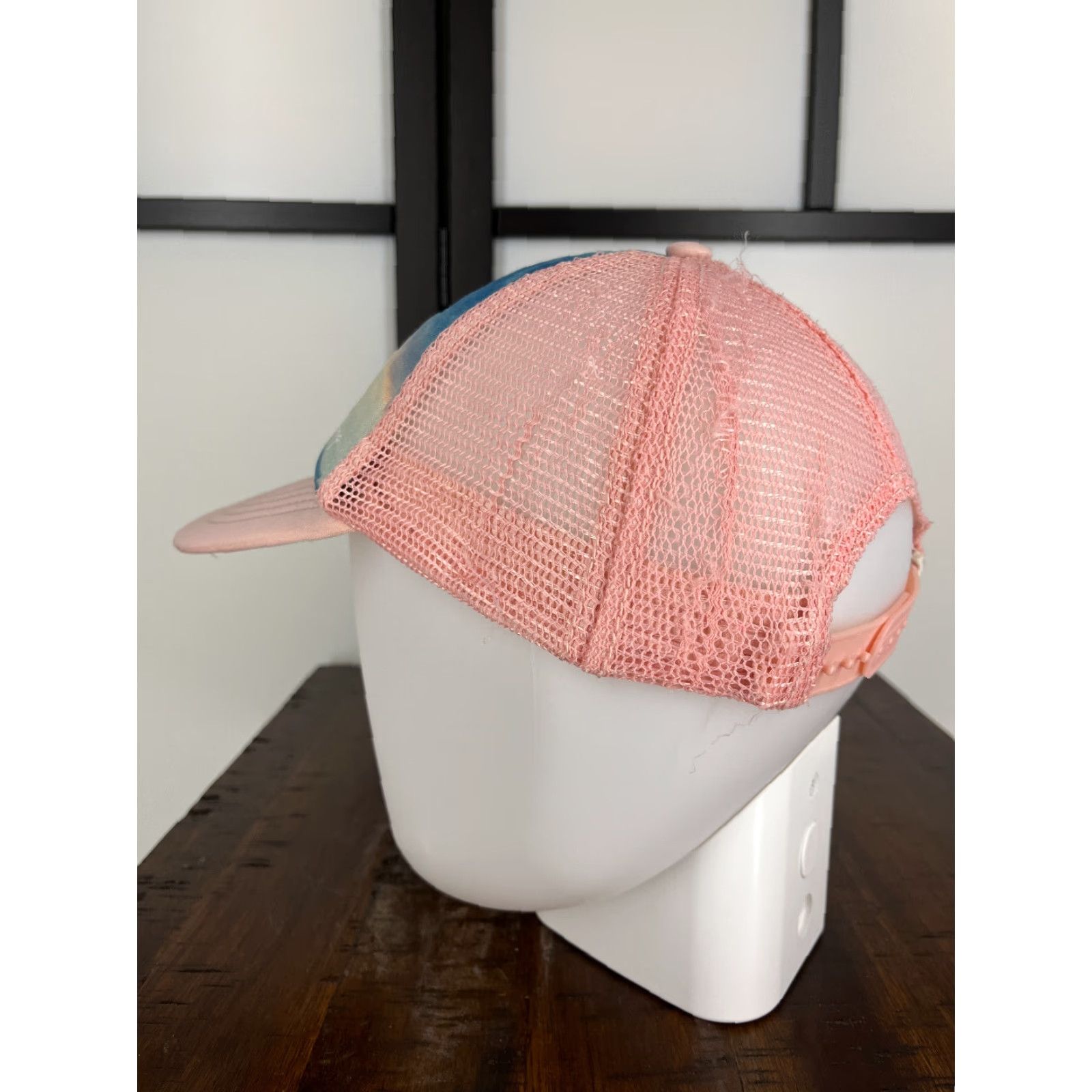 Billabong Billabong Hat Cap Snap Back Adult One Size Pink Sky Clouds Trucker Beach Cotton Size ONE SIZE - 5 Thumbnail