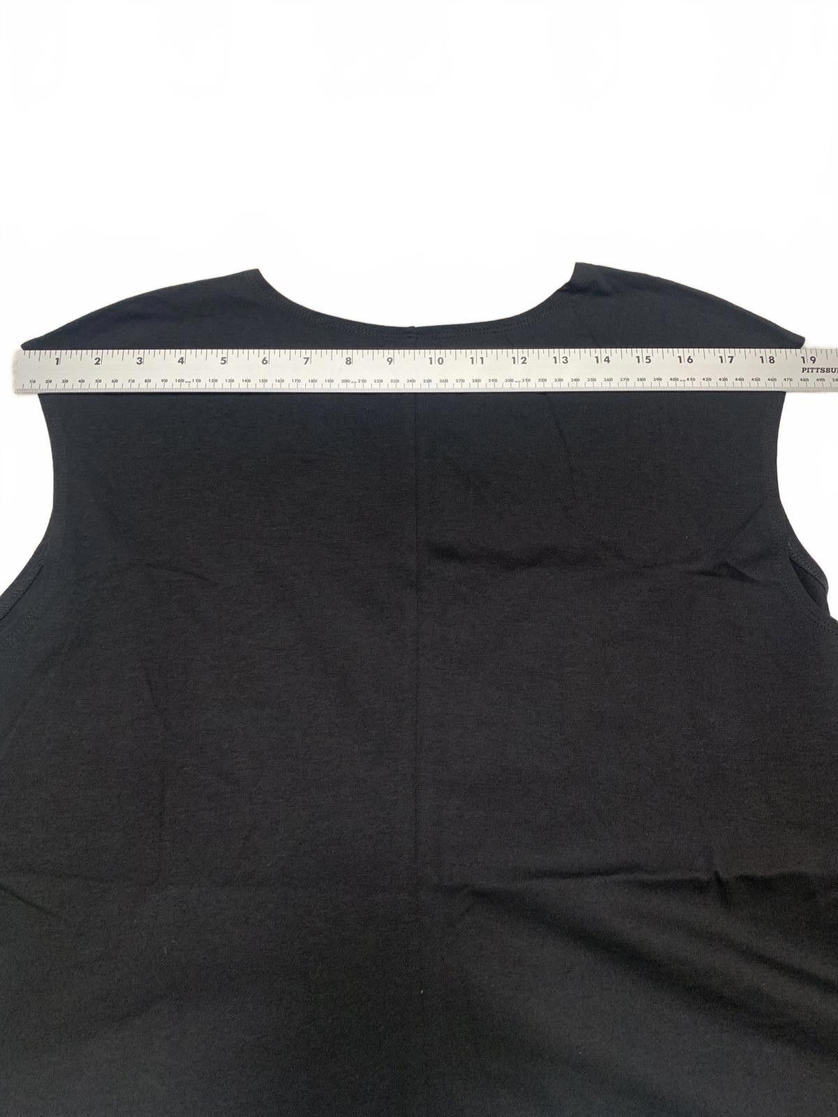 Other NIC+ZOE Women's Sz XXL Black Sleeveless Top Pullover NWT Size XXL / US 16-18 / IT 52-54 - 7 Thumbnail