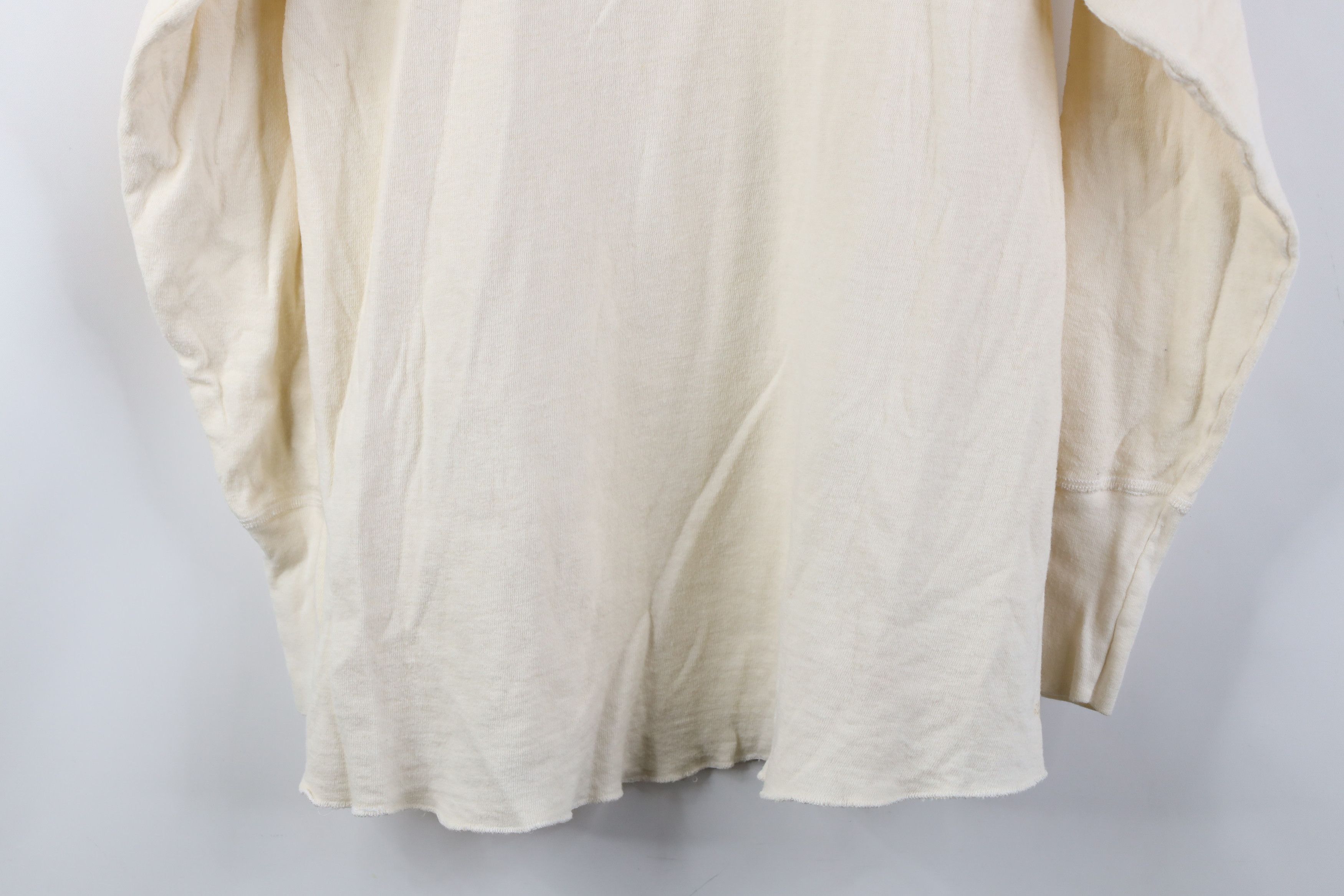 Vintage Vintage 70s Double Wall Thermal Knit Wool Blend T-Shirt USA Size US M / EU 48-50 / 2 - 12 Thumbnail