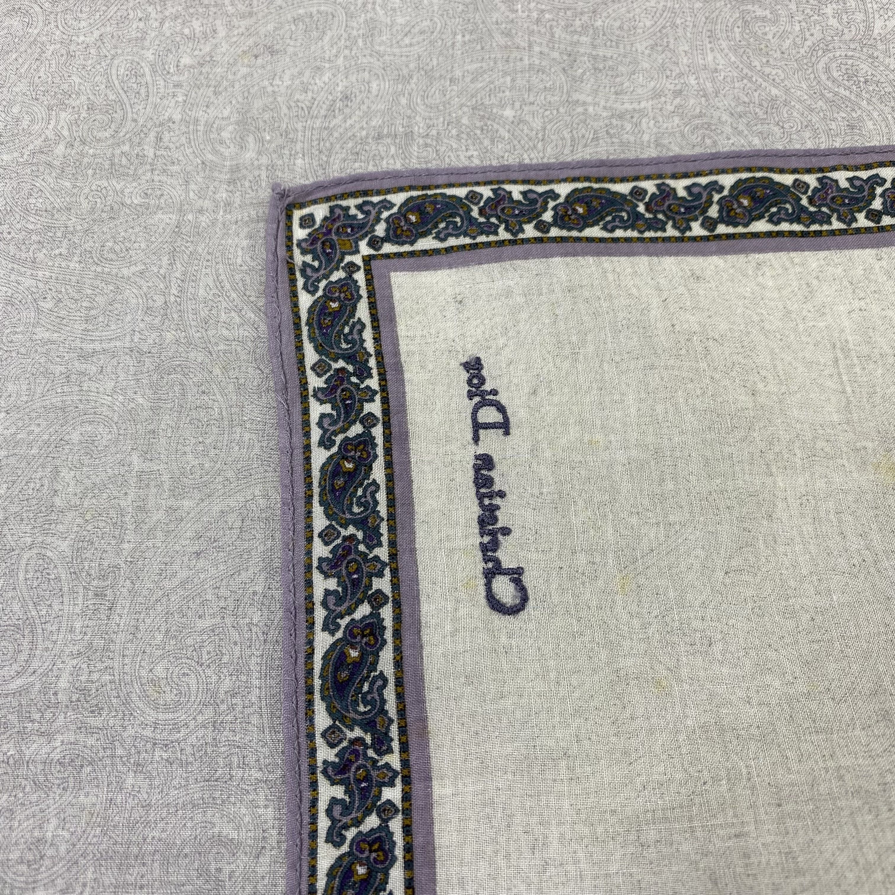 Vintage Christian Dior Handkerchief / Bandana / Neckerchief-B2209 Size ONE SIZE - 6 Thumbnail