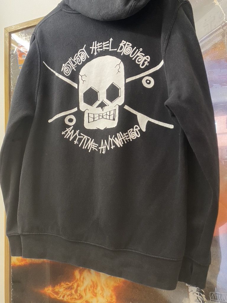 Stussy SS14 Stussy x Heel Bruise Anytime Anywhere Hoodie Size US S / EU 44-46 / 1 - 6 Thumbnail