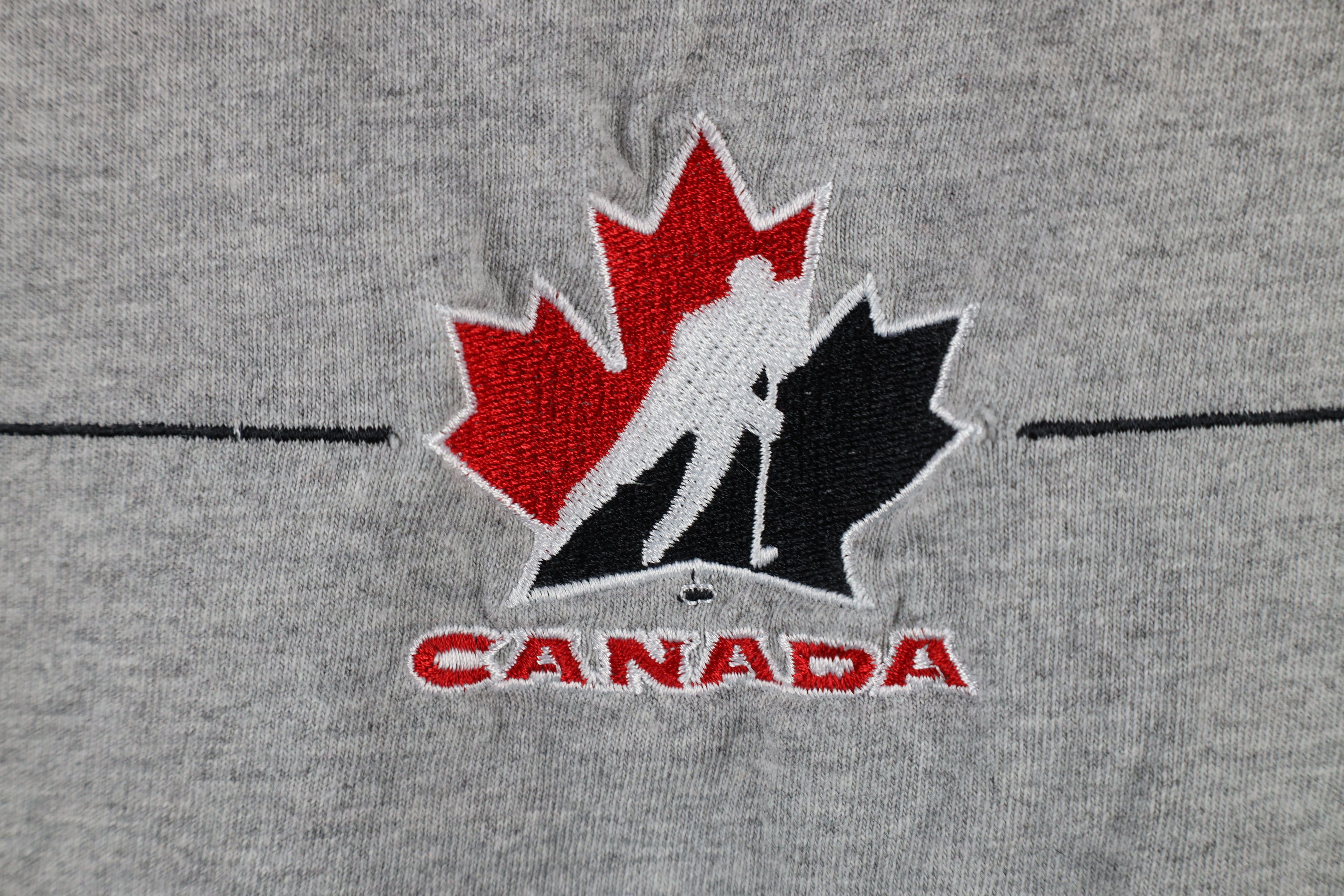 Vintage Vintage 90s Y2K Team Canada Hockey Short Sleeve T-Shirt Size US L / EU 52-54 / 3 - 5 Thumbnail