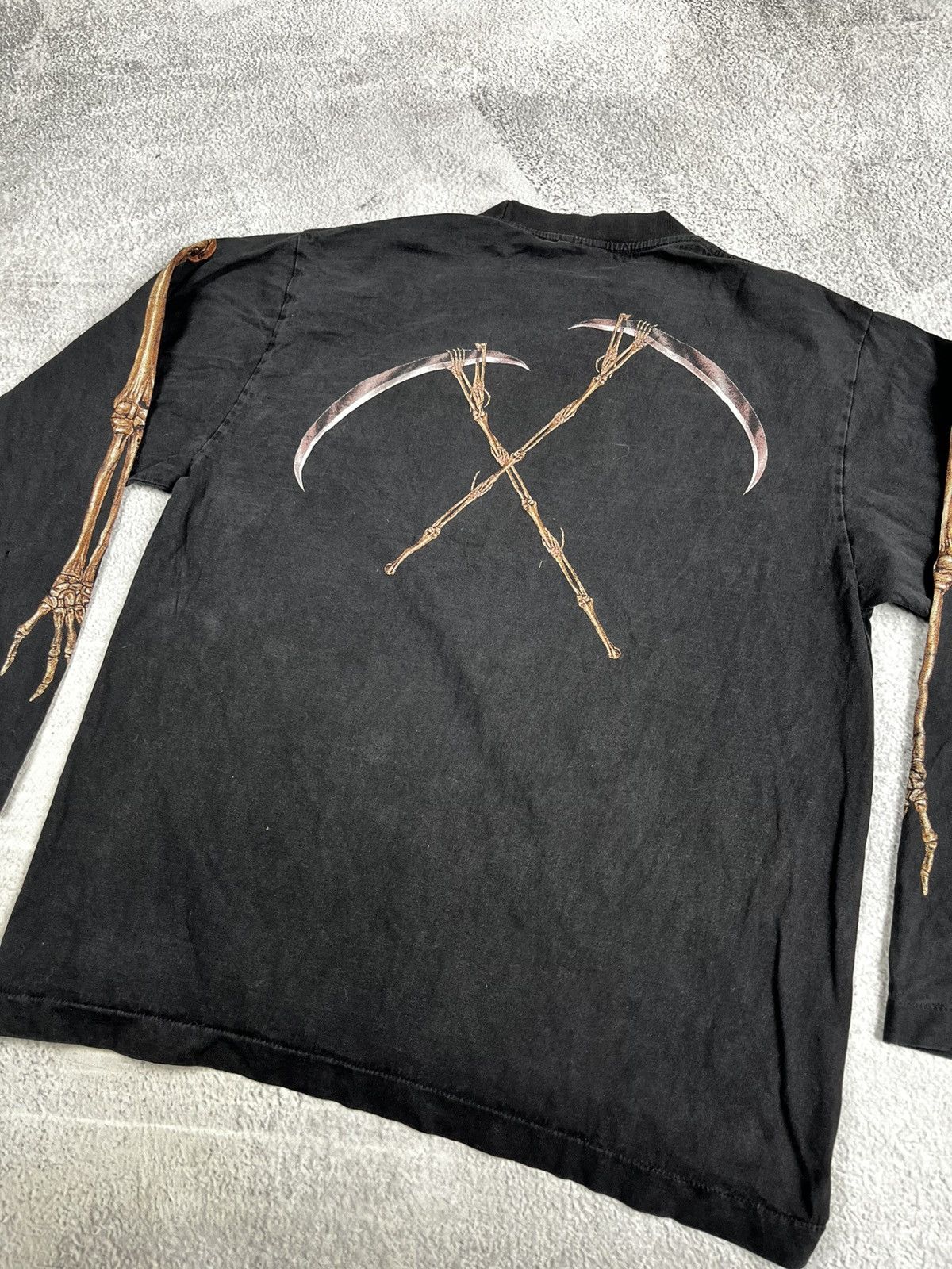 Band Tees Rockeagle skull long sleeve size L Size US M / EU 48-50 / 2 - 8 Thumbnail