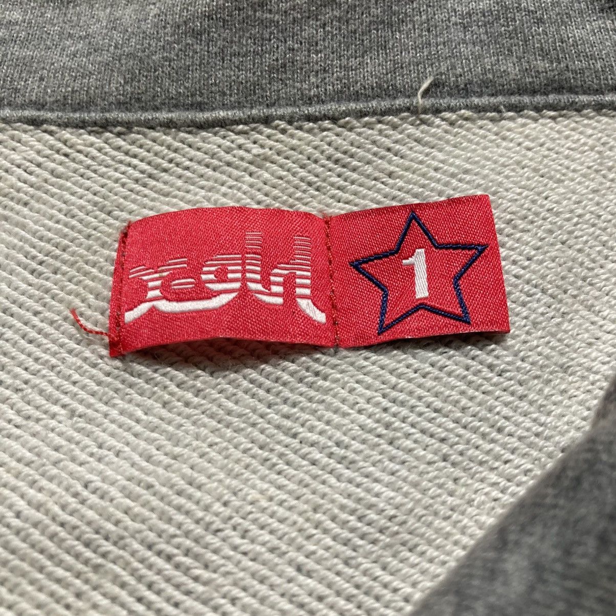 Japanese Brand 2000s X-girl Women Face Big Logo HG Style Button Jacket Grey Size US S / EU 44-46 / 1 - 12 Thumbnail