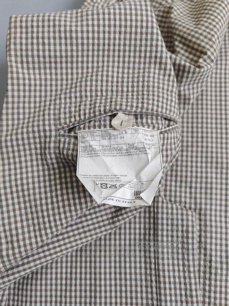Hermes Hermes Casual Tweed Jacket, 58% Wool + 37% Cotton, Small C Size 50R - 5 Thumbnail