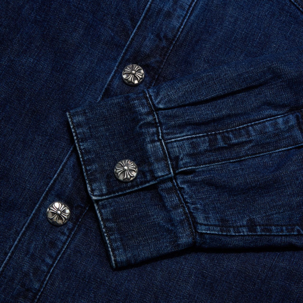 Chrome Hearts CHROME HEARTS Work’n Garage WSH Denim White Print Size US L / EU 52-54 / 3 - 7 Thumbnail