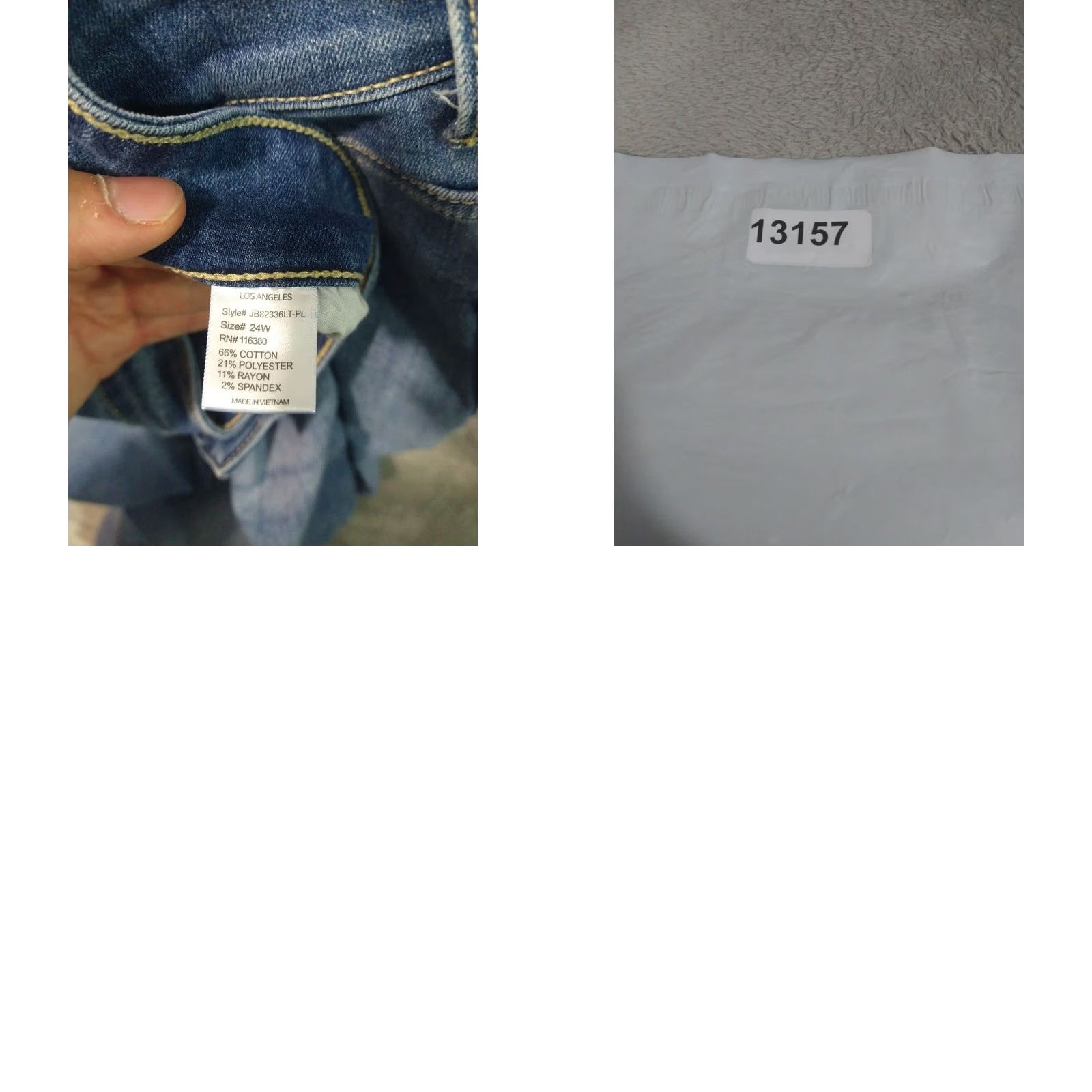 Vintage Judy Blue Jeans Womens 24W Denim Relaxed Fit High Rise Medium Wash Stretch Jeans Size 42" / US 20 - 8 Thumbnail