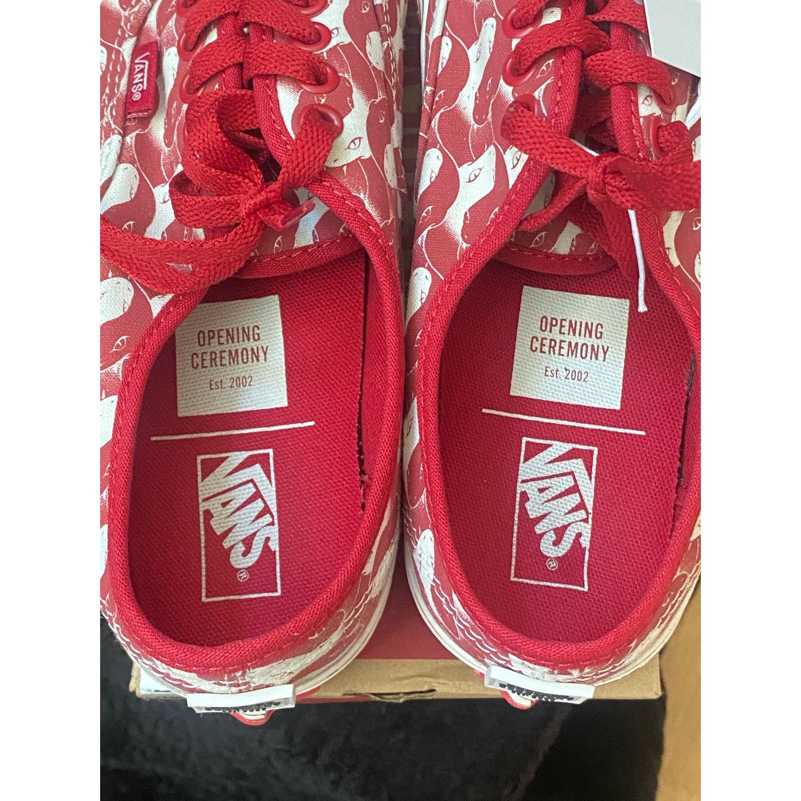 Opening Ceremony × Vans Vans Authentic Opening Ceremony Red Snake sz m8 w9.5 Size US 8 / EU 41 - 5 Thumbnail