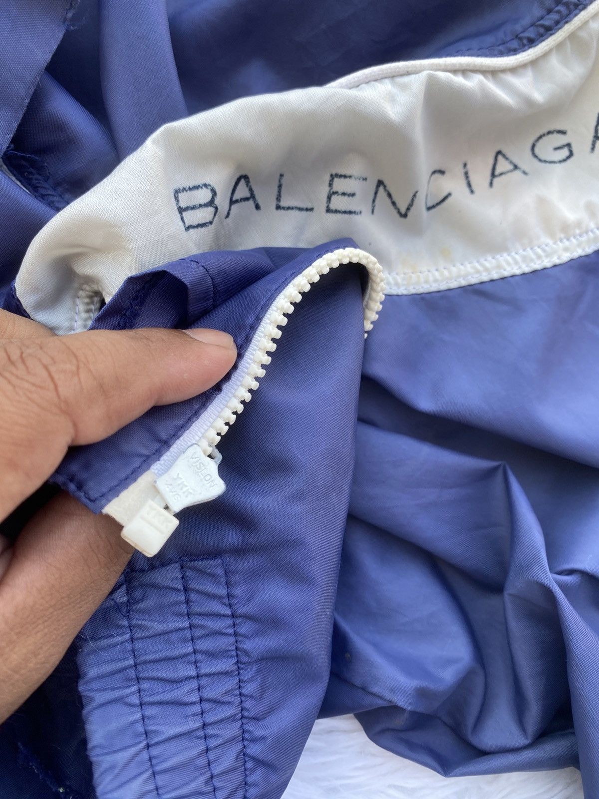 Balenciaga Rare Vintage Balenciaga Sports Windbreaker Size US M / EU 48-50 / 2 - 22 Thumbnail