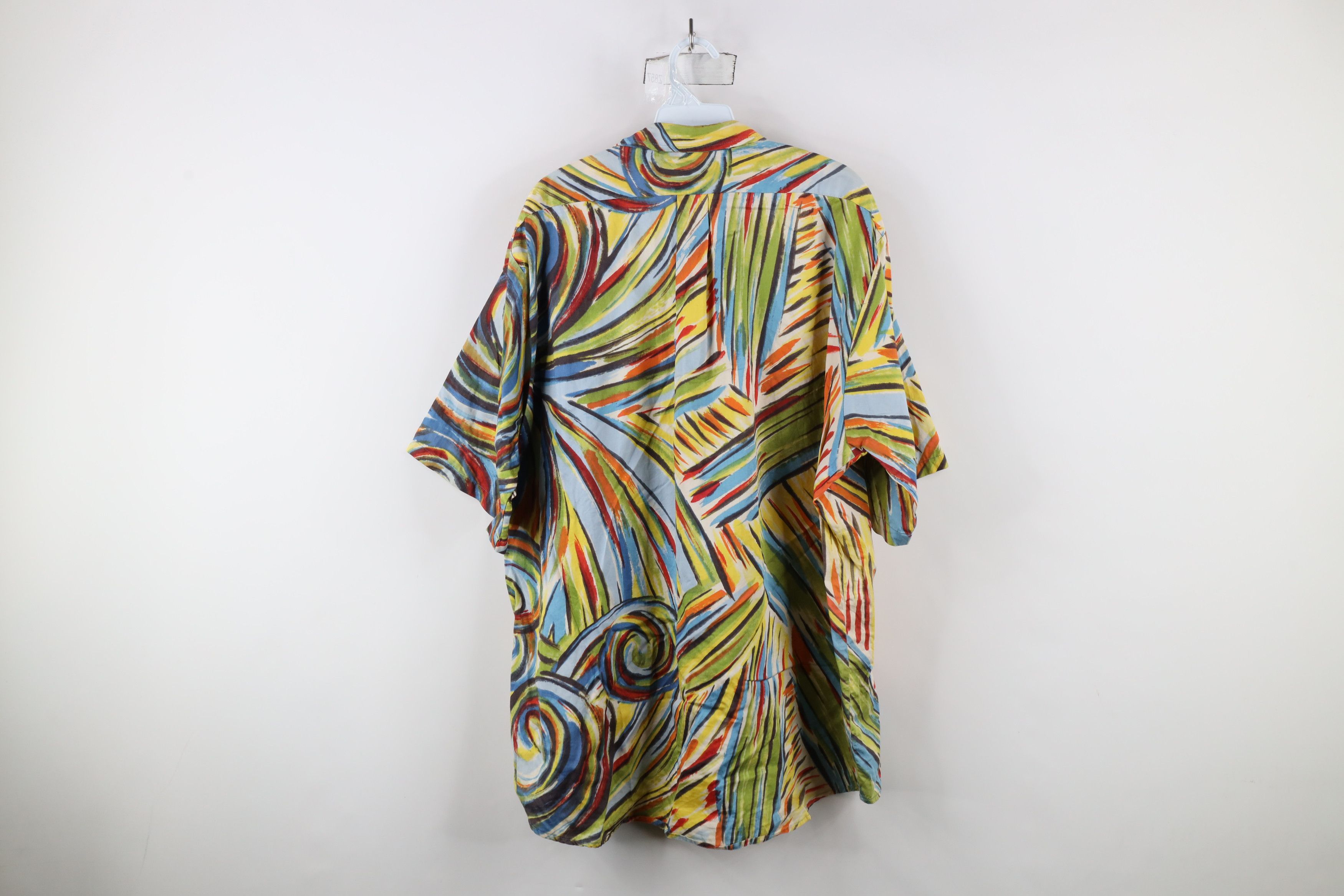 Vintage Vintage 90s Jams World Surf Line Collared Button Shirt USA Size US XL / EU 56 / 4 - 10 Thumbnail