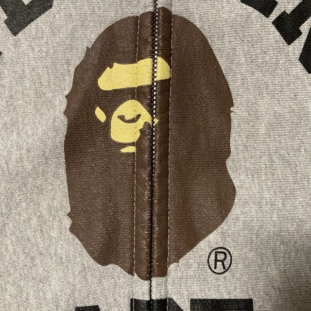 Bape BAPE College logo full zip hoodie a bathing ape NIGO Size US M / EU 48-50 / 2 - 3 Thumbnail