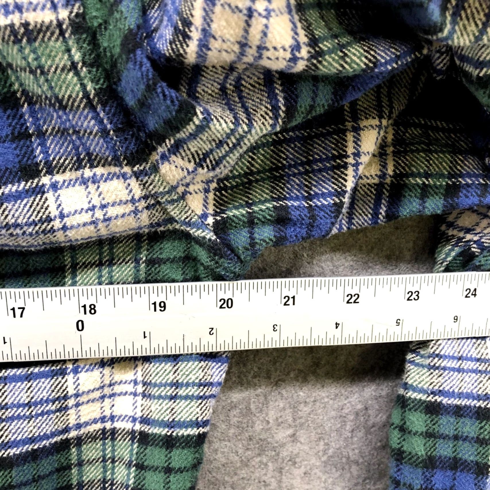 Lucky Brand Lucky Brand Flannel Shirt Mens M Button-Up Casual Workwear Plaid Green Blue White 90s Western Style Mens Size US M / EU 48-50 / 2 - 7 Thumbnail