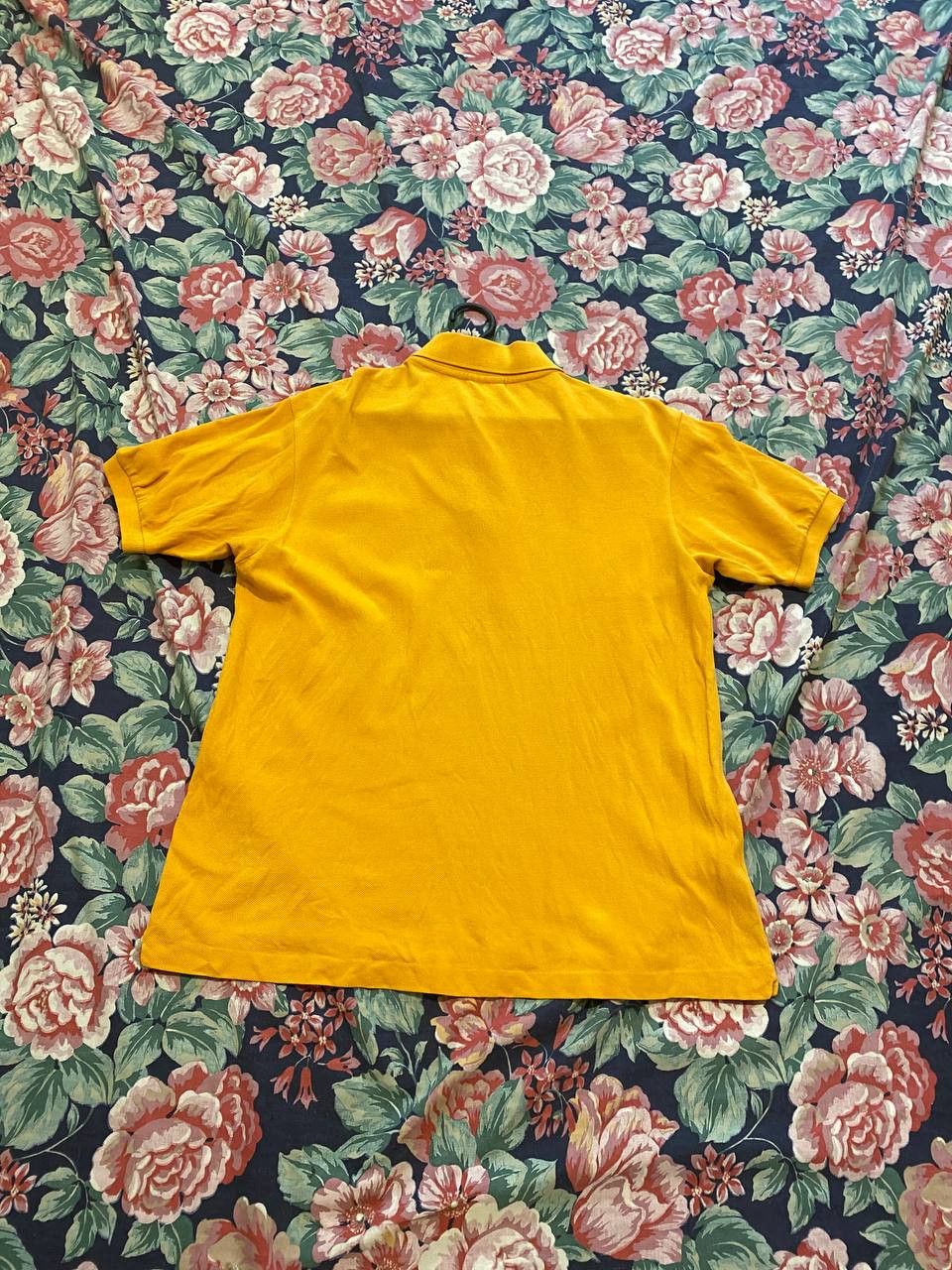 Lacoste Vintage Polo logo Lacoste yellow Y2K T-Shirt streetwear Size US M / EU 48-50 / 2 - 11 Thumbnail