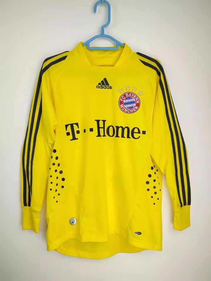 Adidas 2008-09 FC Bayern Munich GOALKEEPER #1RENSING FOOTBALL Kit Size US L / EU 52-54 / 3 - 8 Thumbnail