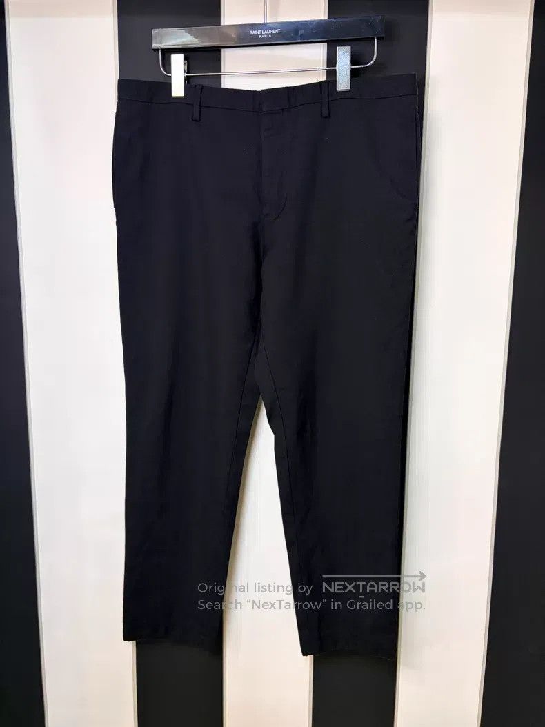 Saint Laurent Paris Saint Laurent Paris Black Wool Trousers i Size US 38 / EU 54 - 1 Thumbnail