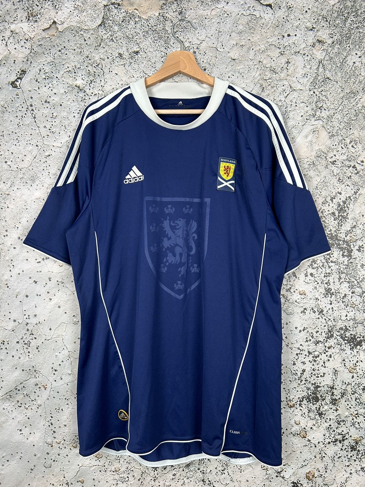 Adidas Vintage Scotland 2010 Soccer Jersey Football Retro World Cup Size US XL / EU 56 / 4 - 1 Thumbnail