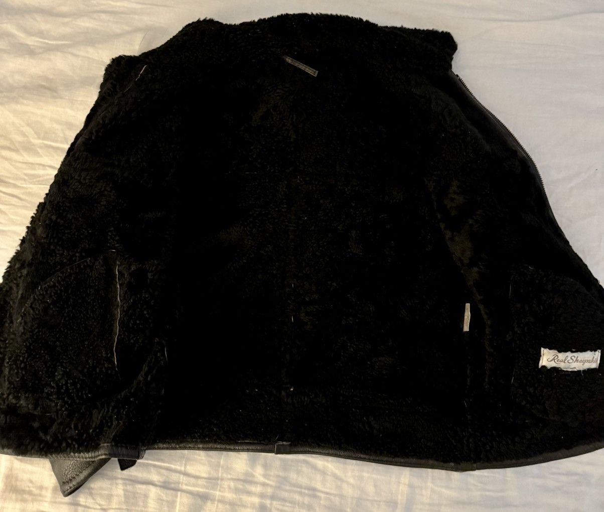 Art Comes First Leather Shearling Coat Size US M / EU 48-50 / 2 - 9 Thumbnail