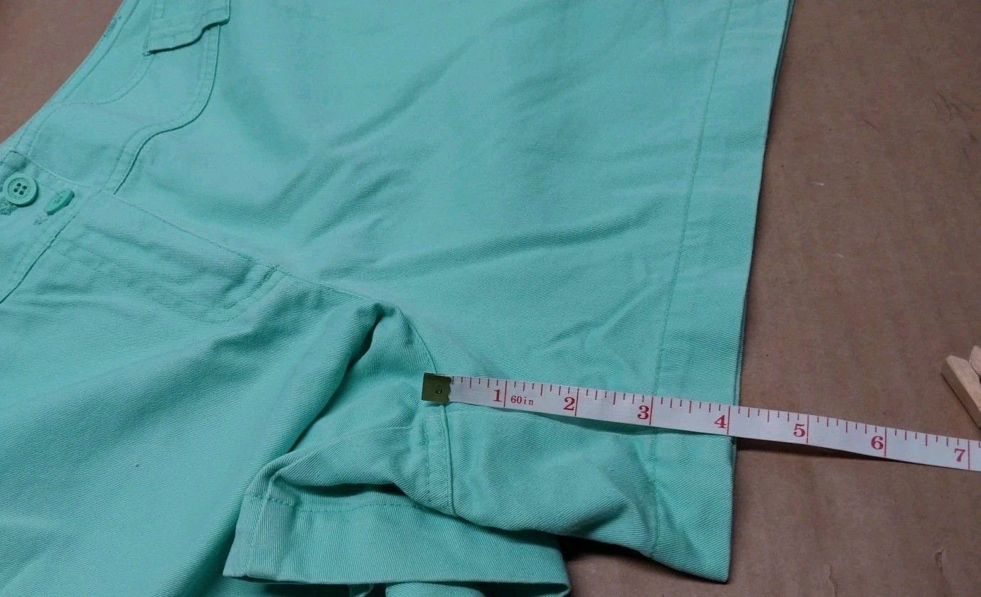 Other New York & Company Womens 12 Mint Green Shorts Khaki Casual Size 34" / US 12 / IT 48 - 7 Thumbnail