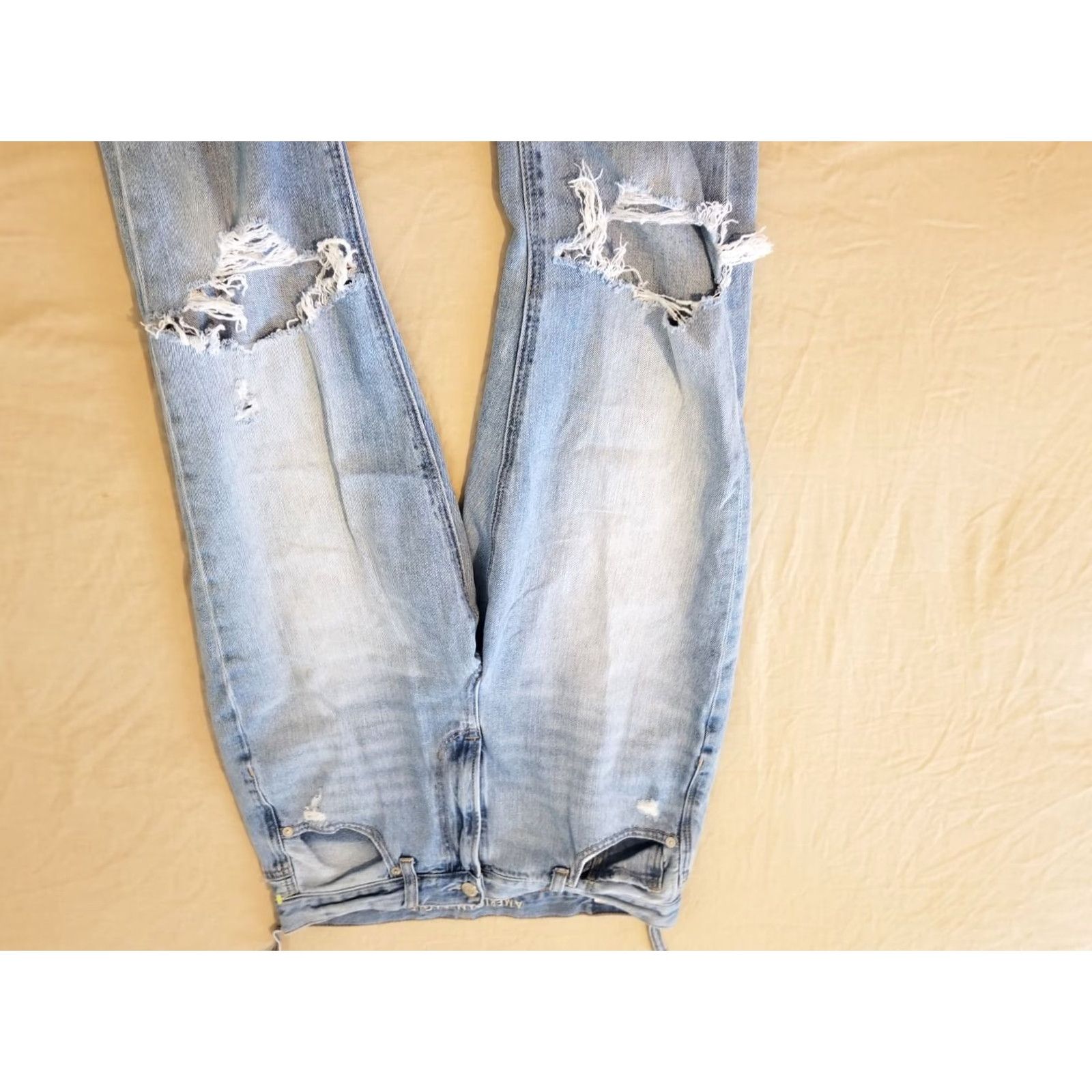 American Eagle Outfitters Womens American Eagle Outfitters Jeans 10 Mom Denim Blue Pants Size 32" / US 10 / IT 46 - 4 Thumbnail