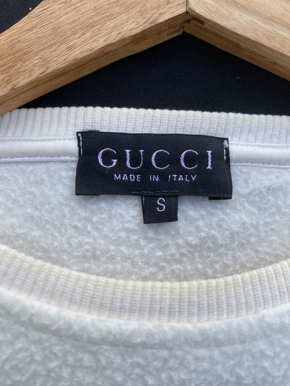 Gucci Rare Vintage GUCCI White Sweater Size US M / EU 48-50 / 2 - 9 Thumbnail