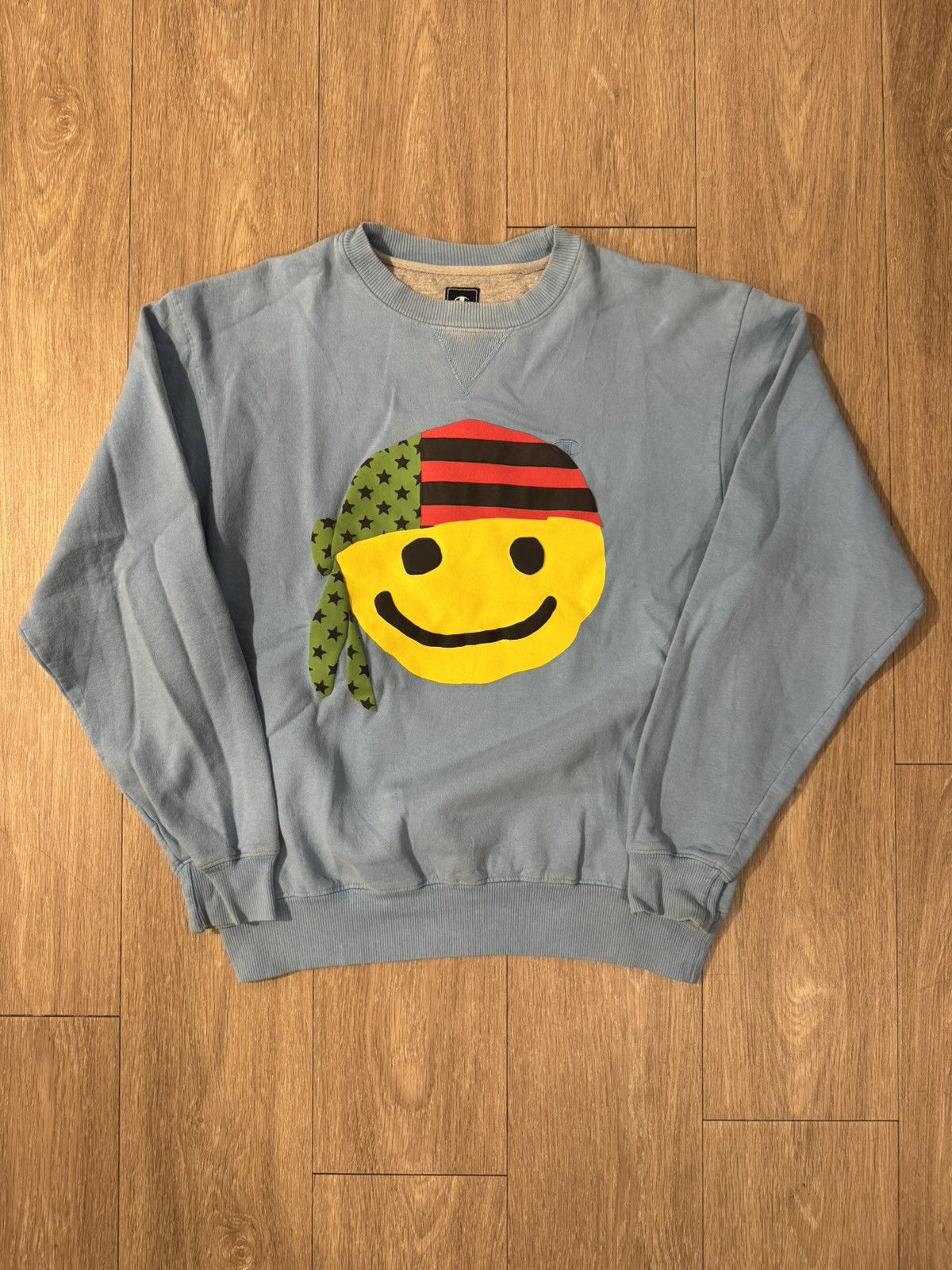 Cactus Plant Flea Market × DENIM TEARS CPFM Denim Tears Bandana Smiley Crewneck 1/1 Size US M / EU 48-50 / 2 - 1 Thumbnail