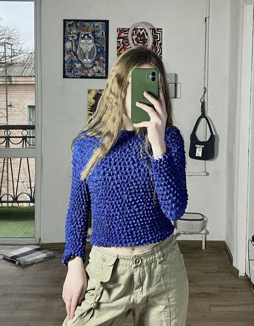 Vintage VINTAGE Y2K SHIBORI SPIDER POPCORN LONGSLEEVE DOUBLET STYLE Size ONE SIZE - 5 Thumbnail