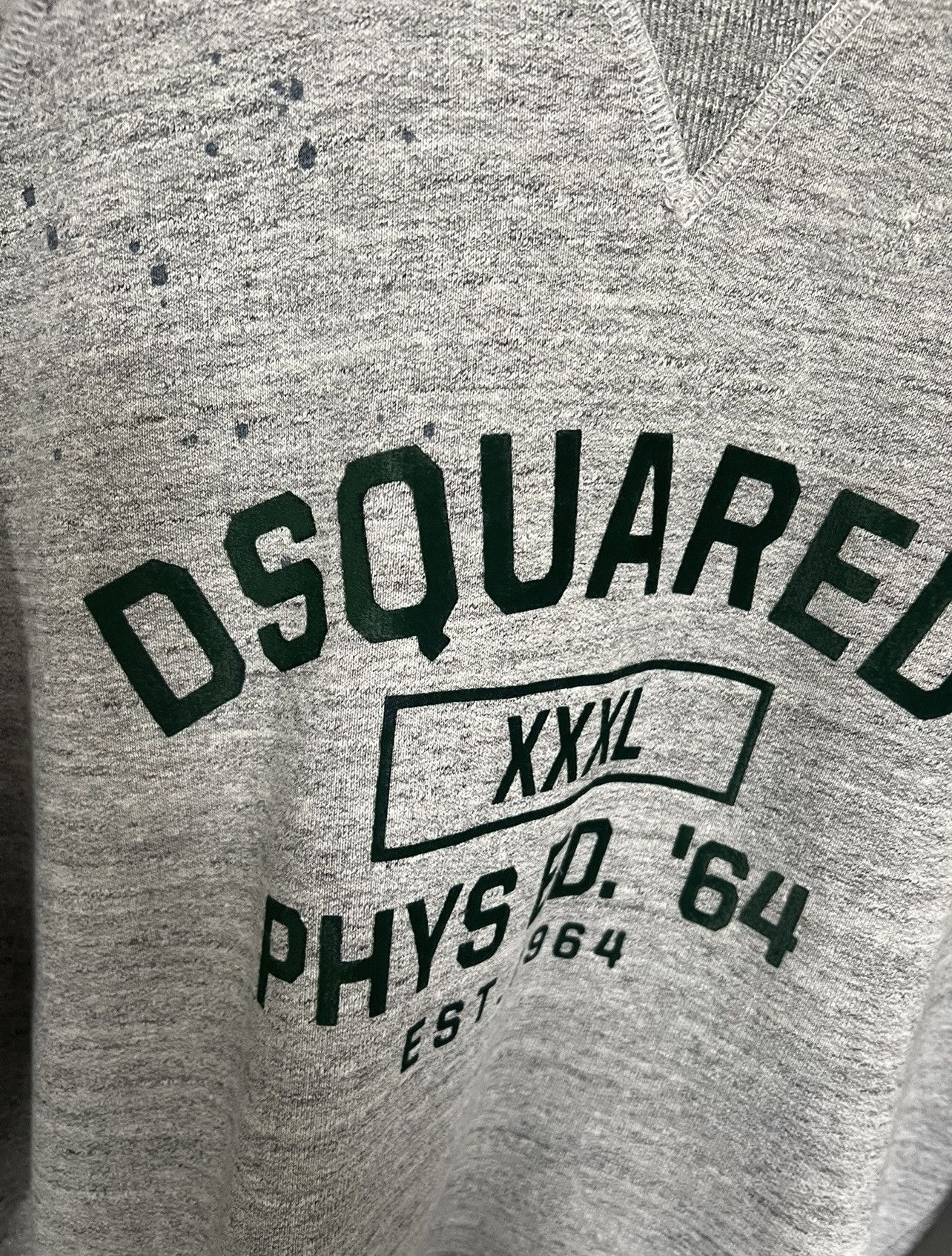 Dsquared2 Dsquared2 Mens Sweatshirt Grey Luxury Size US L / EU 52-54 / 3 - 2 Thumbnail