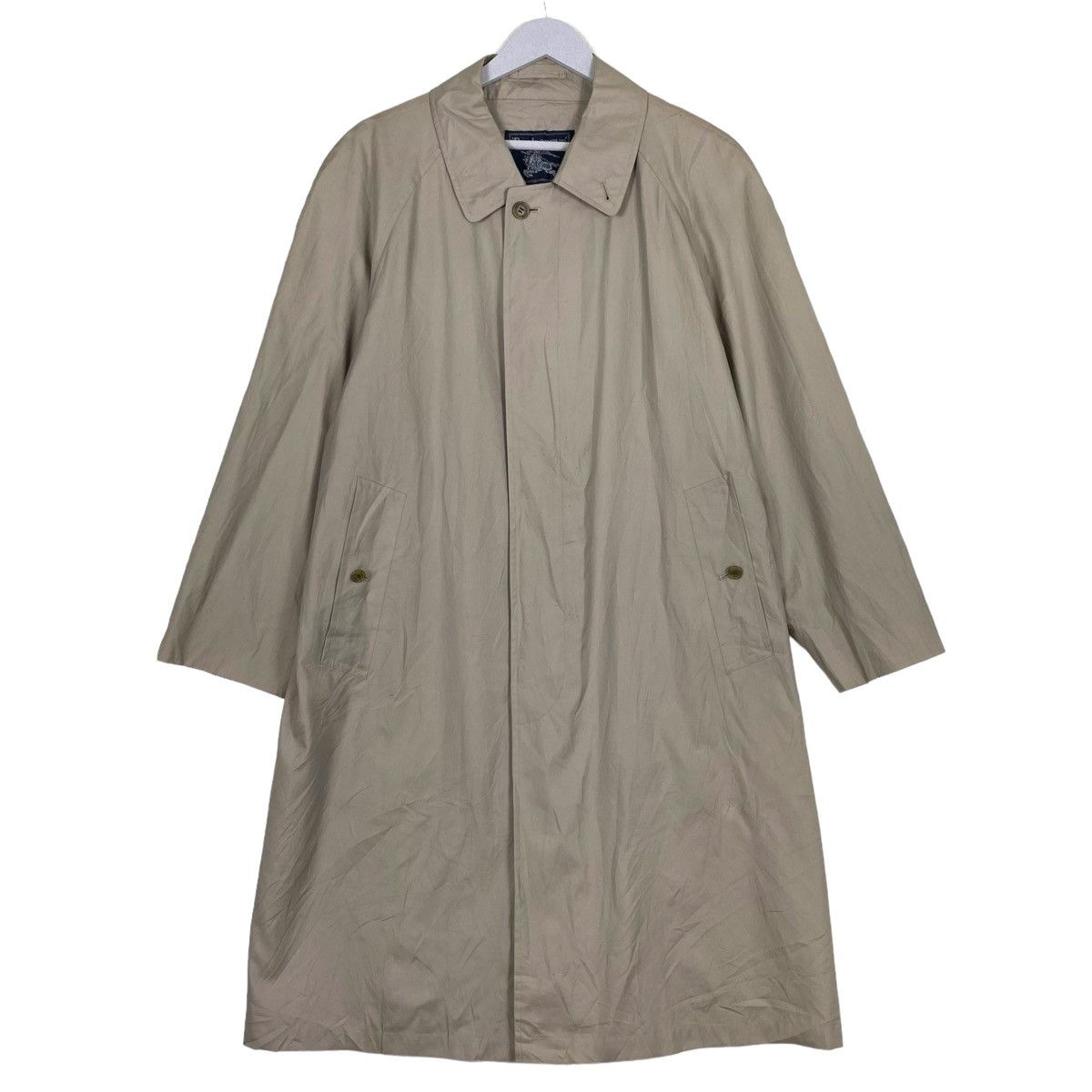 Burberry × Vintage 💥80s BURBERRYS PRORSUMS TRENCH LONG COAT JACKET Size US L / EU 52-54 / 3 - 1 Thumbnail
