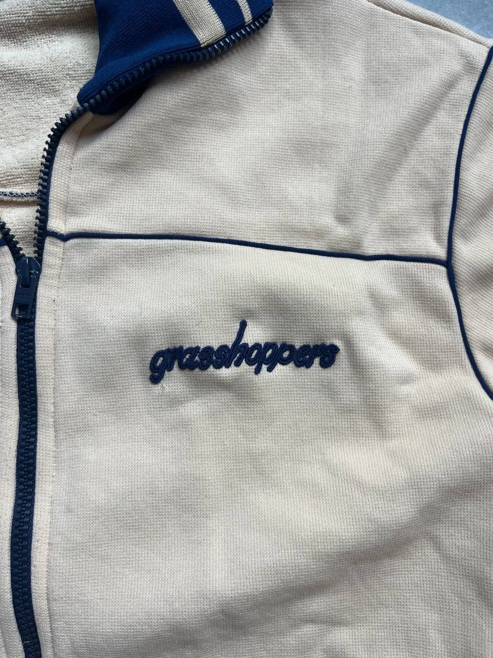 Other Grasshoppers Beige Track Jacket Size US L / EU 52-54 / 3 - 5 Thumbnail