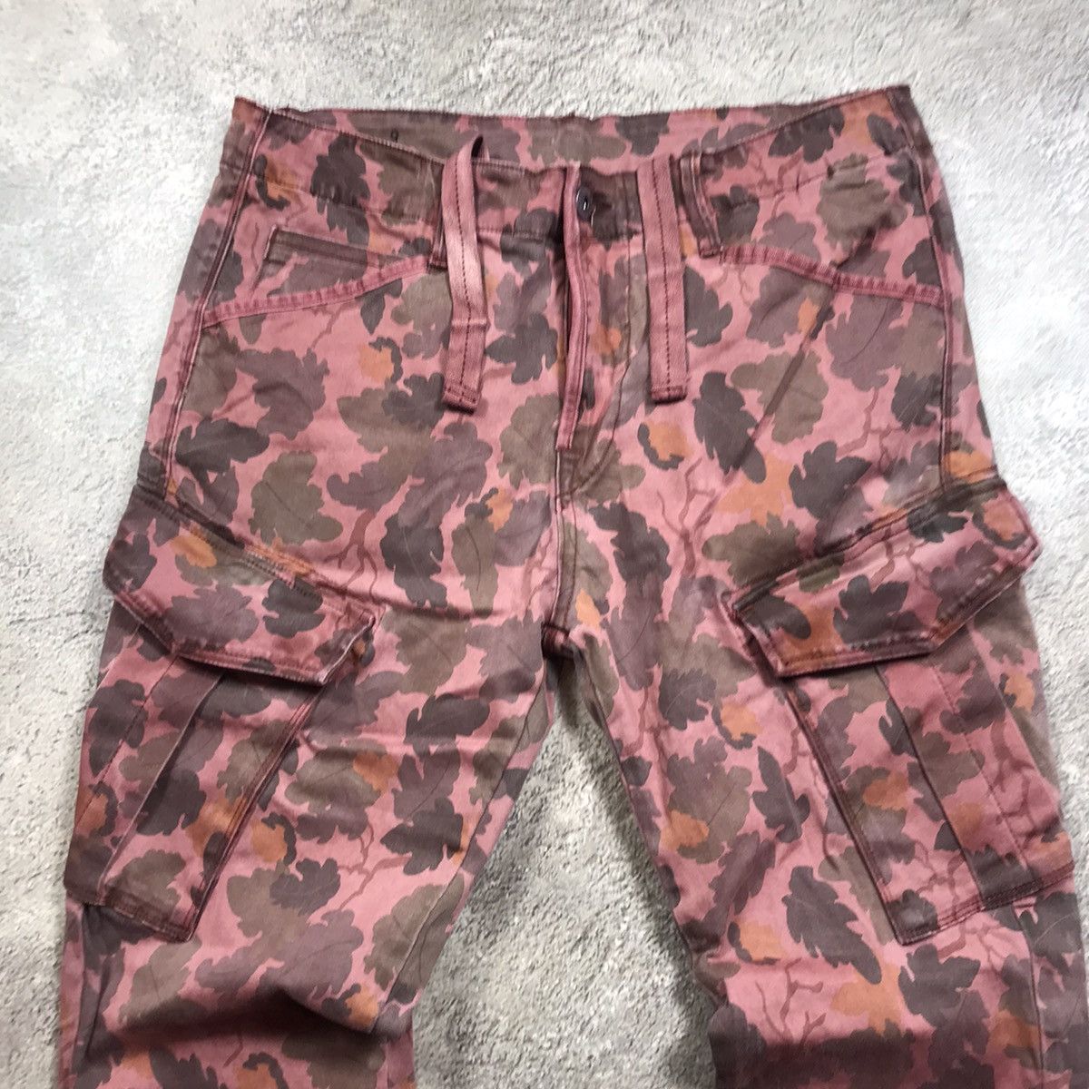 Vintage Y2K Baggy Distressed Cargo Pants Sun Faded Grunge Logo 32 Size US 32 / EU 48 - 6 Thumbnail