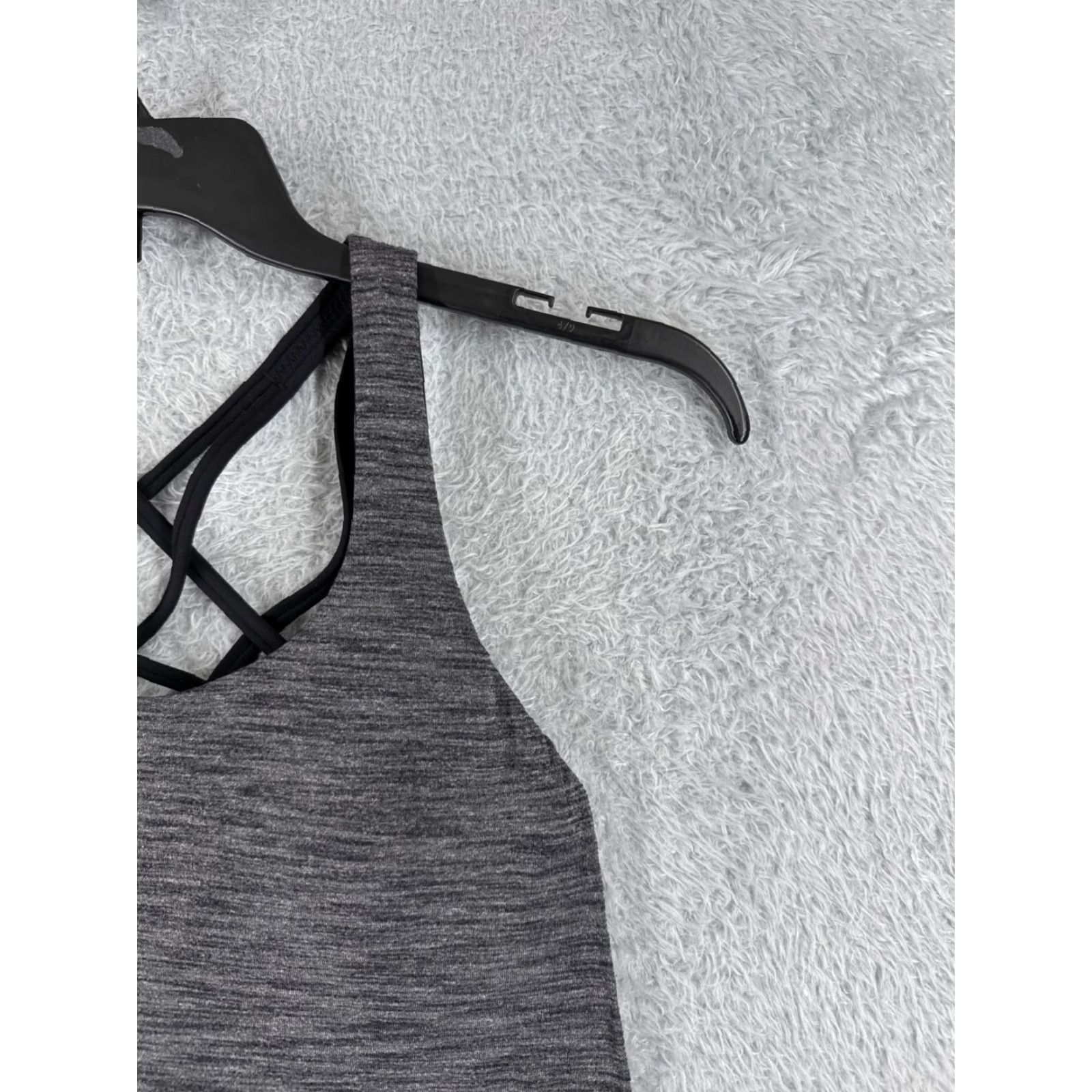 Lululemon Lululemon Shirt Women Gray Tank Luxtreme Built-In Bra All Seasons Sleeveless Racerback Casual Workwear Regular Size 4 Size S / US 4 / IT 40 - 2 Thumbnail