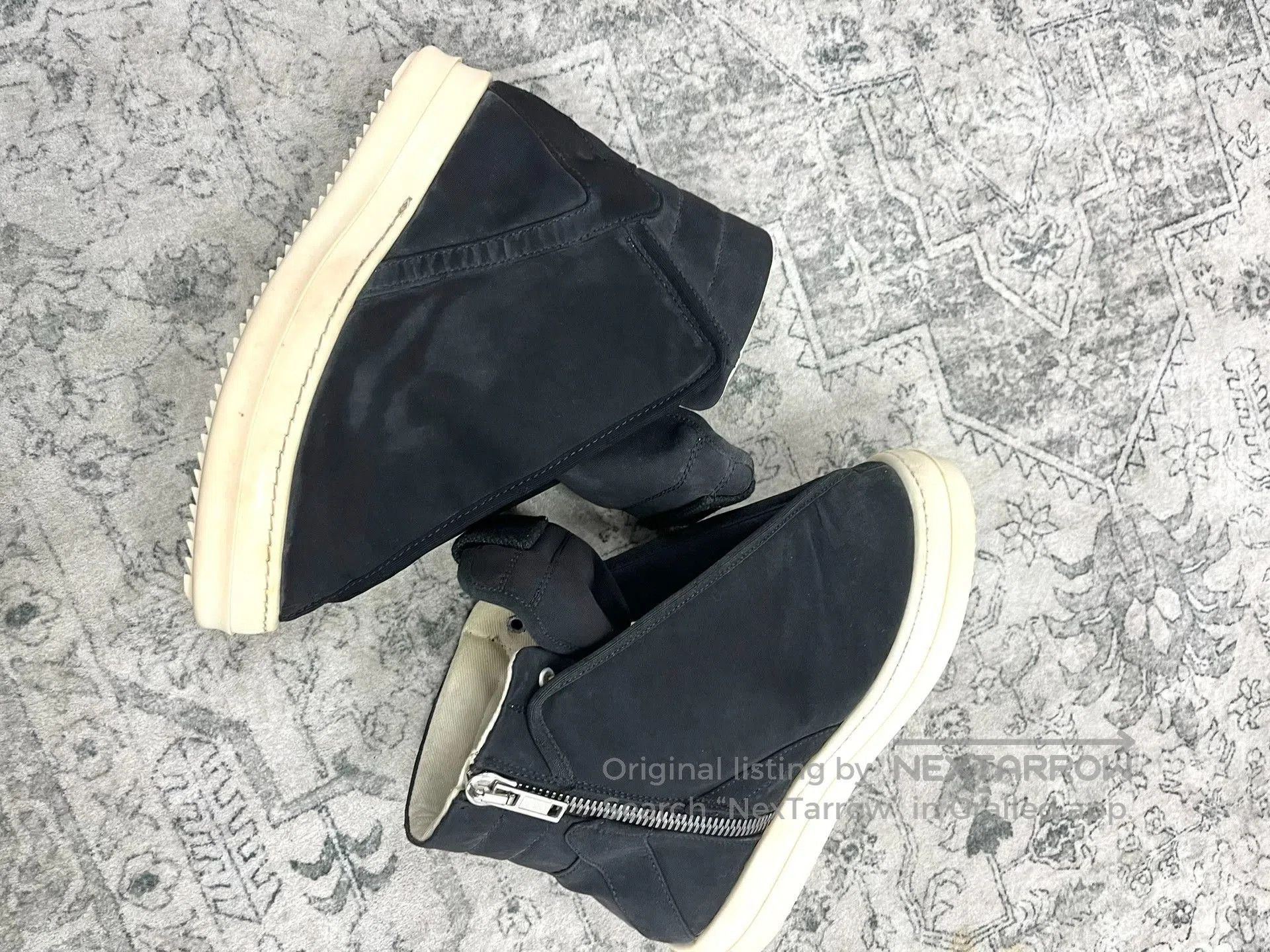Rick Owens Drkshdw Rick Owens DRKSHDW High-Top Boots. Size US 5 / IT 35 - 5 Thumbnail