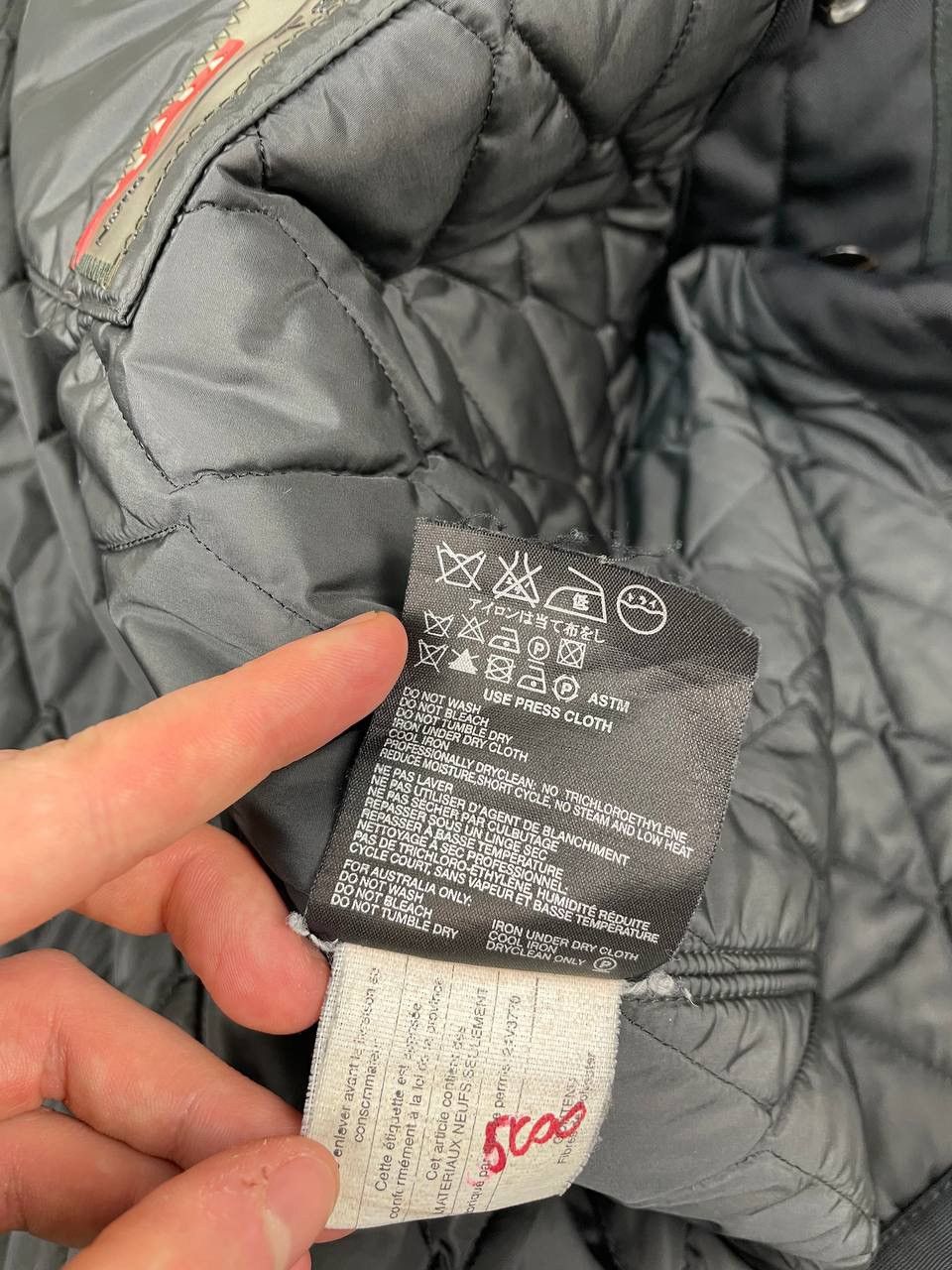 Prada Vintage Prada Sport Black Military Nylon Jacket Coat Luxury Size US M / EU 48-50 / 2 - 14 Thumbnail