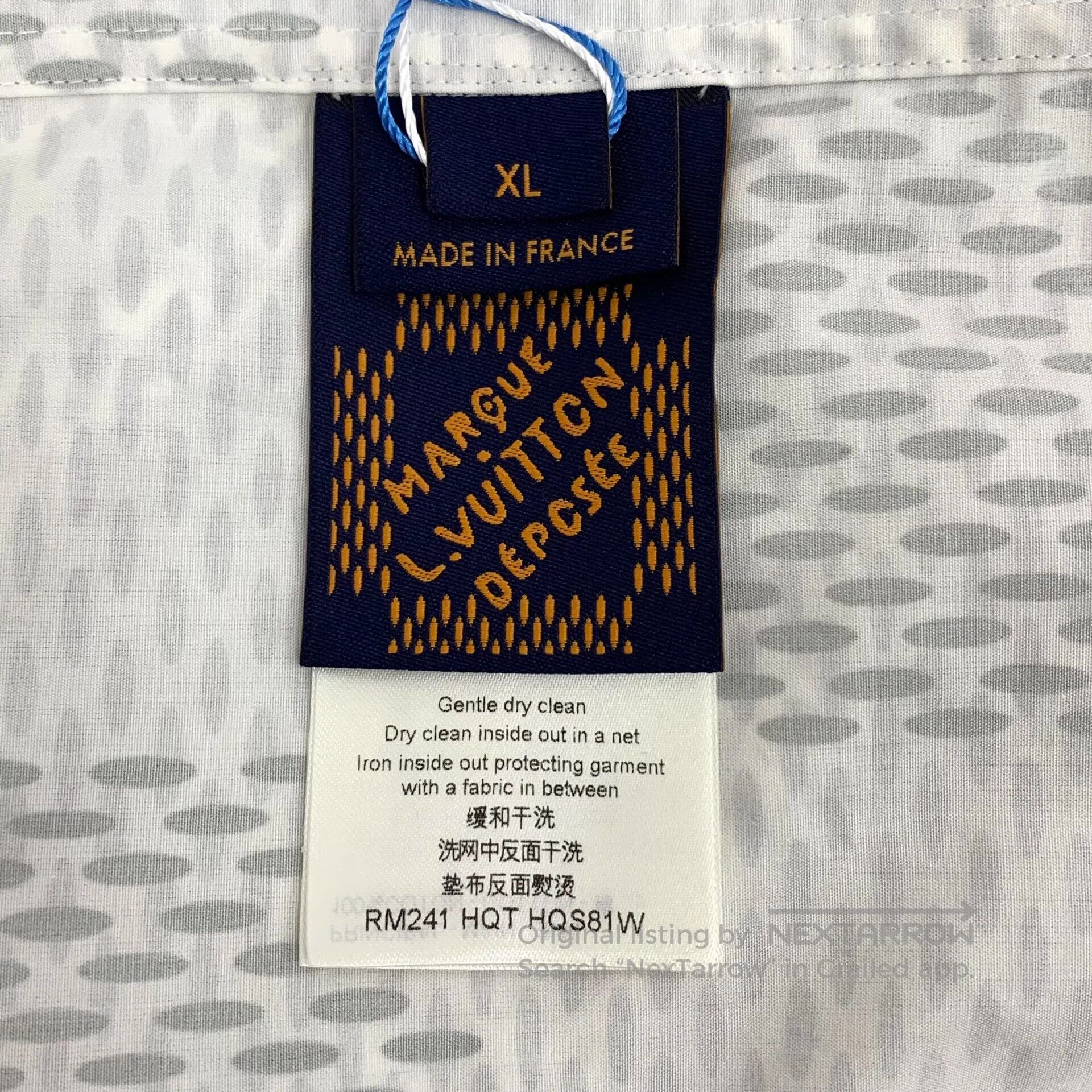 Louis Vuitton Louis Vuitton Contrast color checkerboard cotton lapel sin Size US XL / EU 56 / 4 - 8 Thumbnail