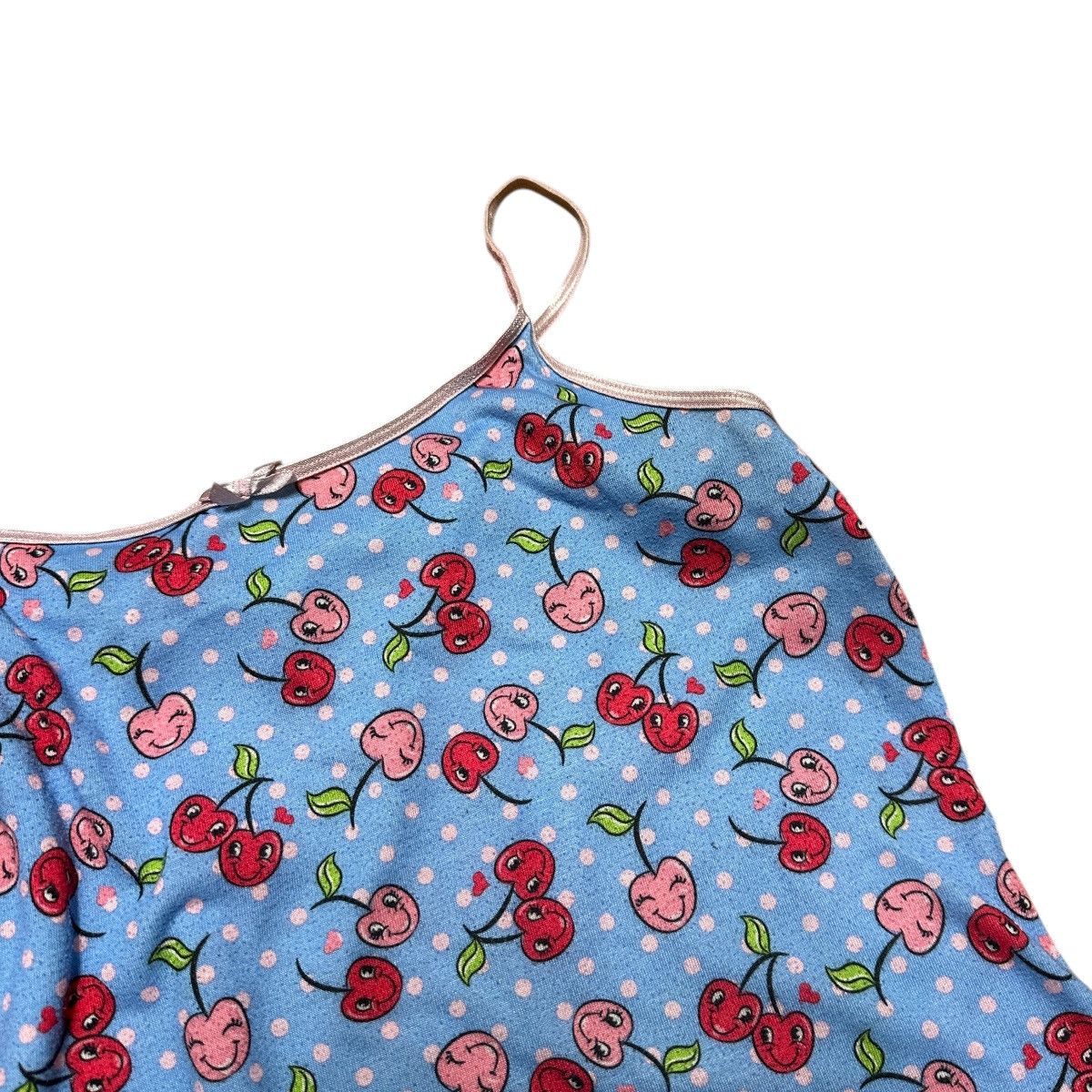 Joe Boxer × Vintage Vintage 90s Joe Boxer Cherry Y2K Tank Top Shirt Size L / US 10 / IT 46 - 8 Thumbnail