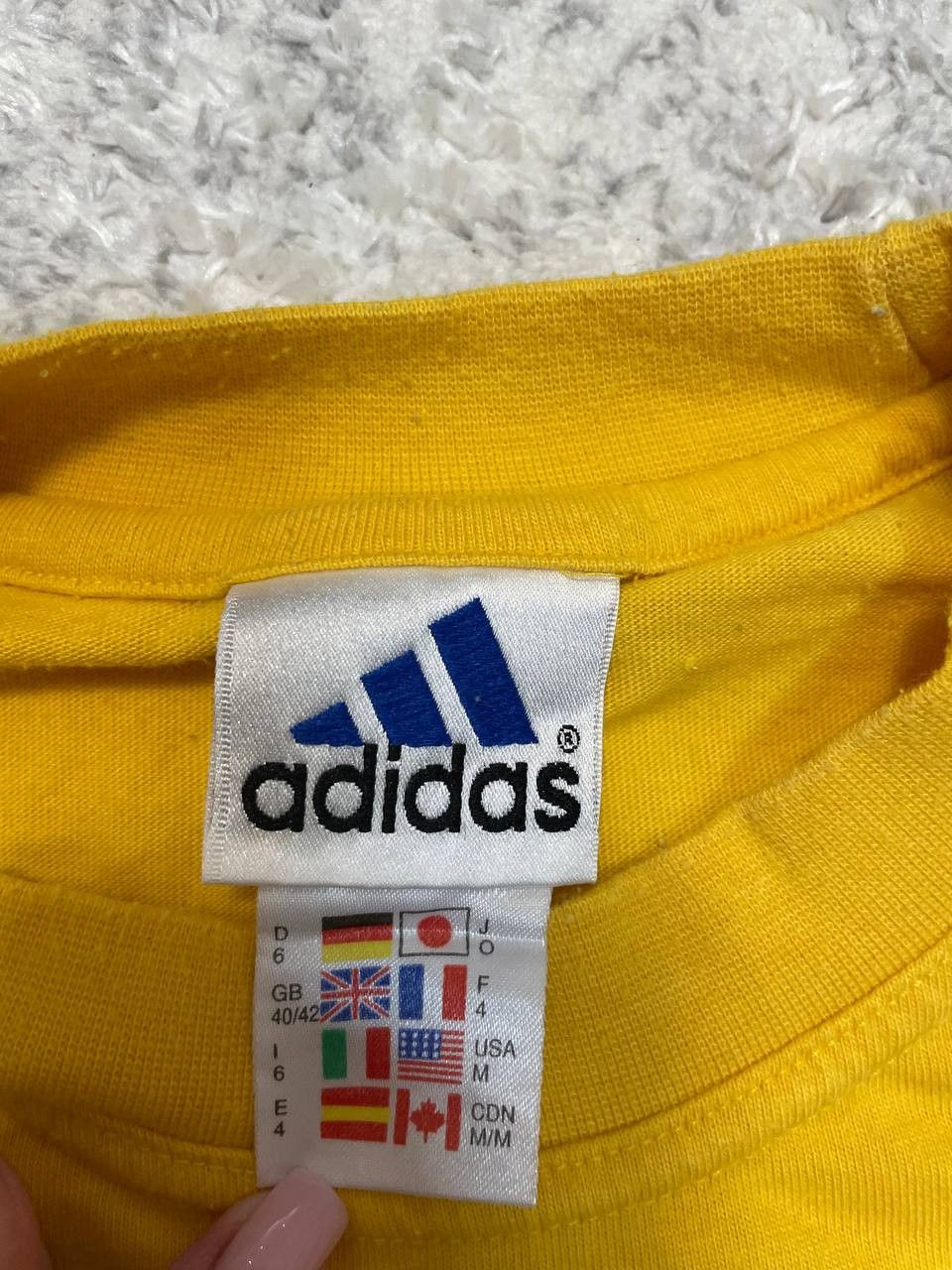 Adidas Adidas Rare-Vintage shirt Jersey, Sz-М Size US M / EU 48-50 / 2 - 9 Thumbnail