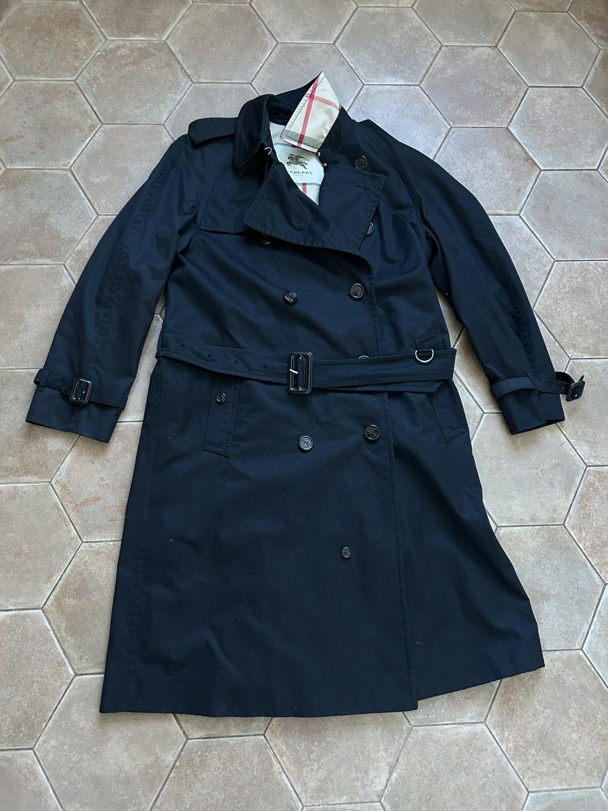 Burberry Full Pattern Lined Burberry Trench Coat Size US L / EU 52-54 / 3 - 1 Thumbnail