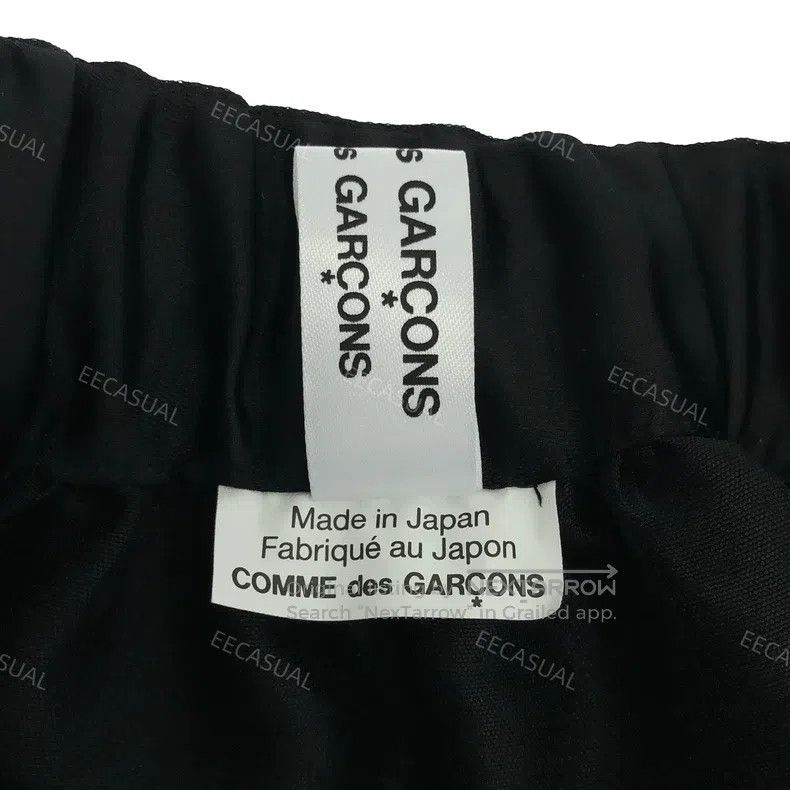 Comme des Garcons Comme Des Garcons size M Black Polyester Satin Pleated Max Size 22" - 6 Thumbnail