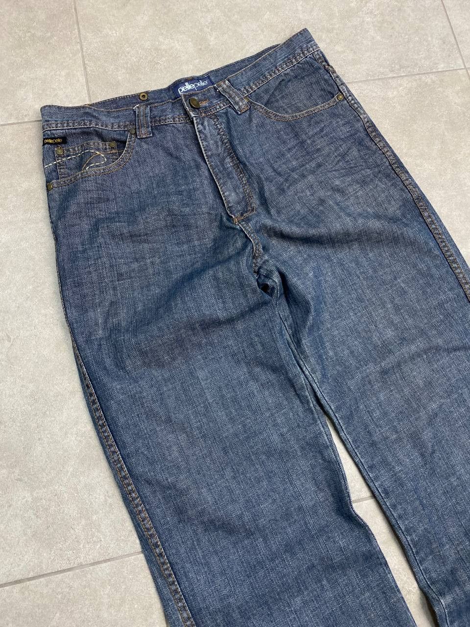 Pelle Pelle Vintage Pelle Pelle Denim Baggy Y2K Pants Size US 34 / EU 50 - 5 Thumbnail