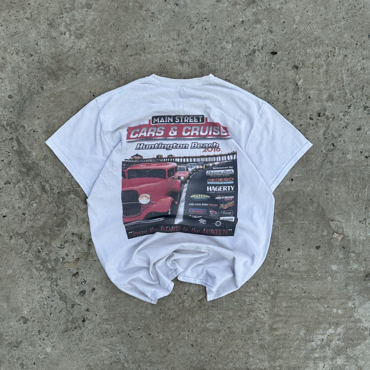 Carven Vintage Main Street Cars & Cruise Tee Huntington Beach 2016 Size US S / EU 44-46 / 1 - 1 Thumbnail