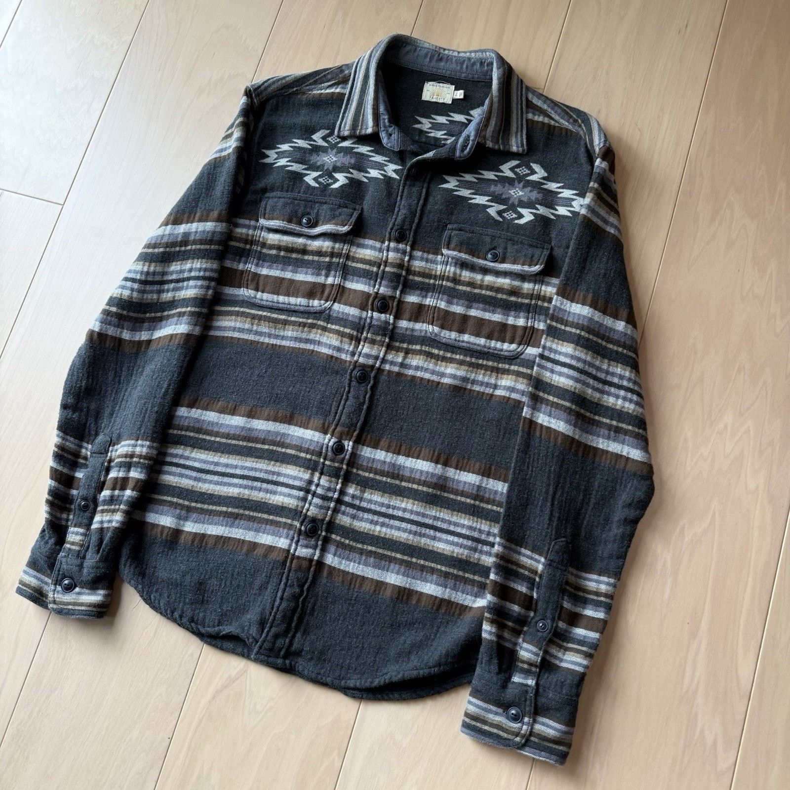 Faherty Faherty Doug Good Feather Canyon Shirt S Multicolor Argyle Size US S / EU 44-46 / 1 - 9 Thumbnail