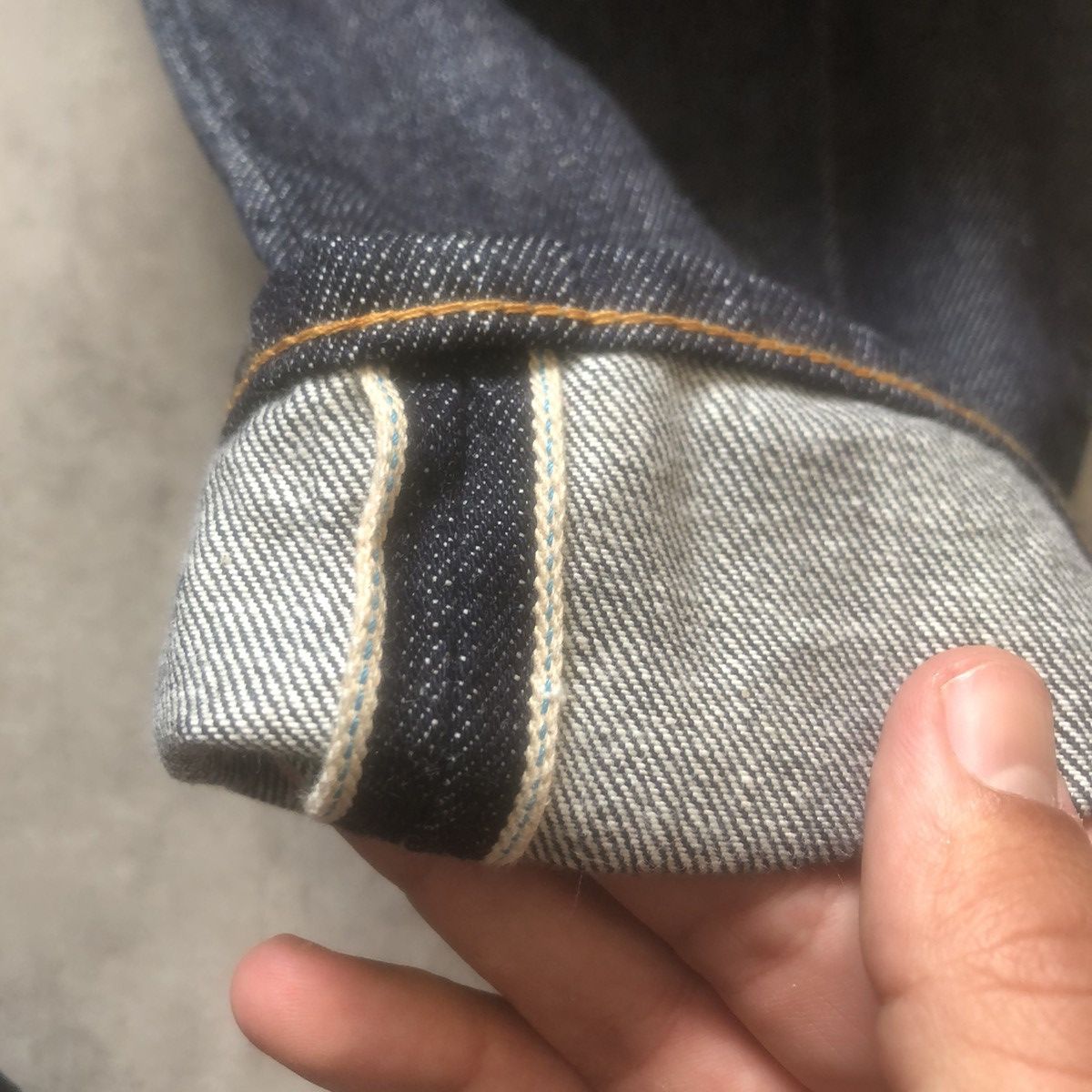 Designer × Japan Blue × Japanese Brand Japan Blue Selvedge Japanese High Quaility Denim Jeans Pants Size US 32 / EU 48 - 14 Thumbnail