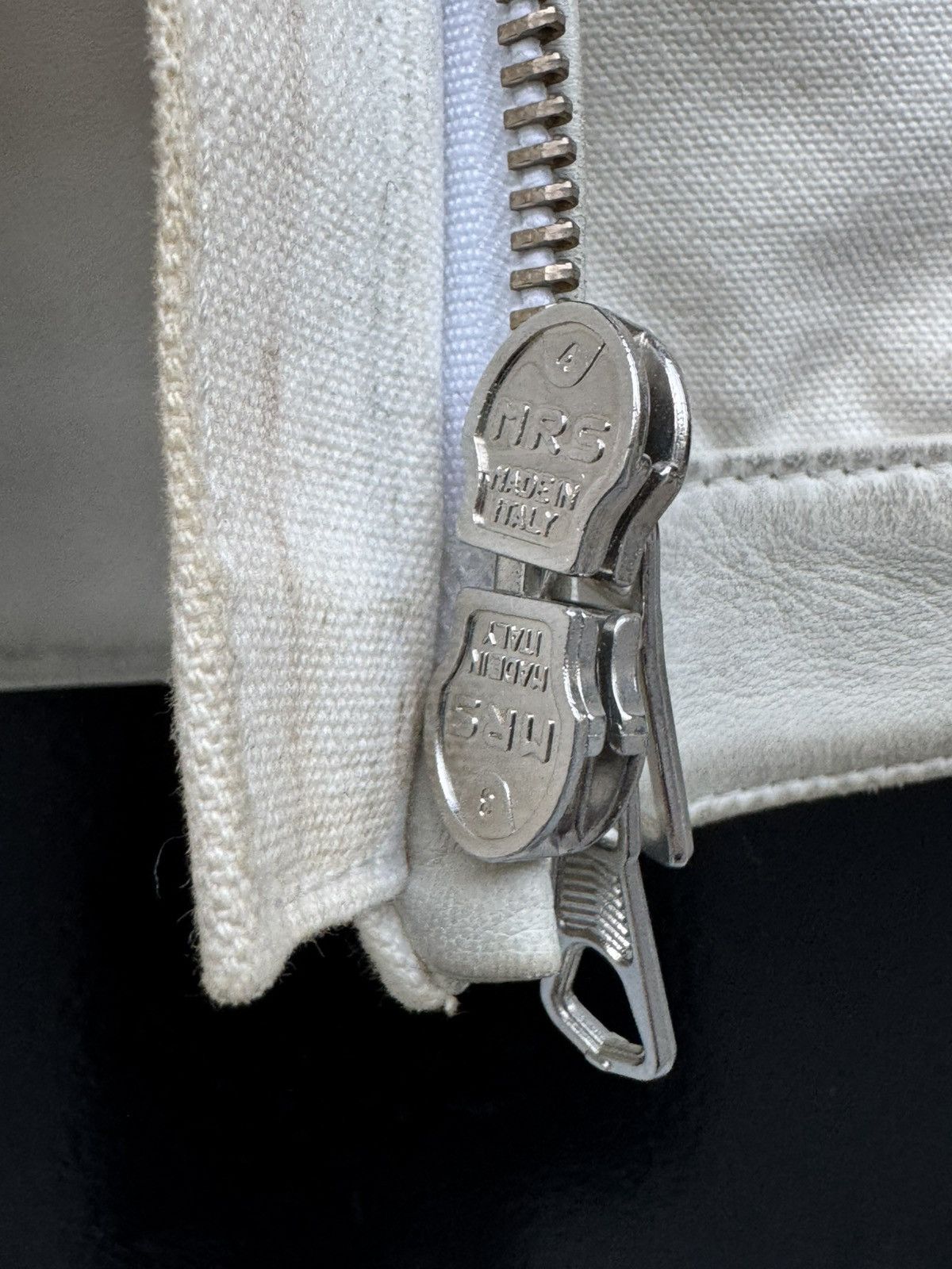 Maison Margiela Maison Martin Margiela SS05 Distressed Leather Biker Jacket Size US M / EU 48-50 / 2 - 14 Thumbnail